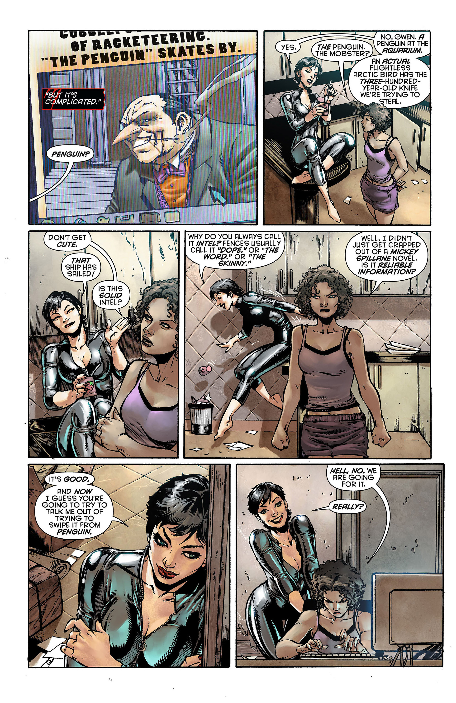 Read online Catwoman (2011) comic -  Issue #8 - 7