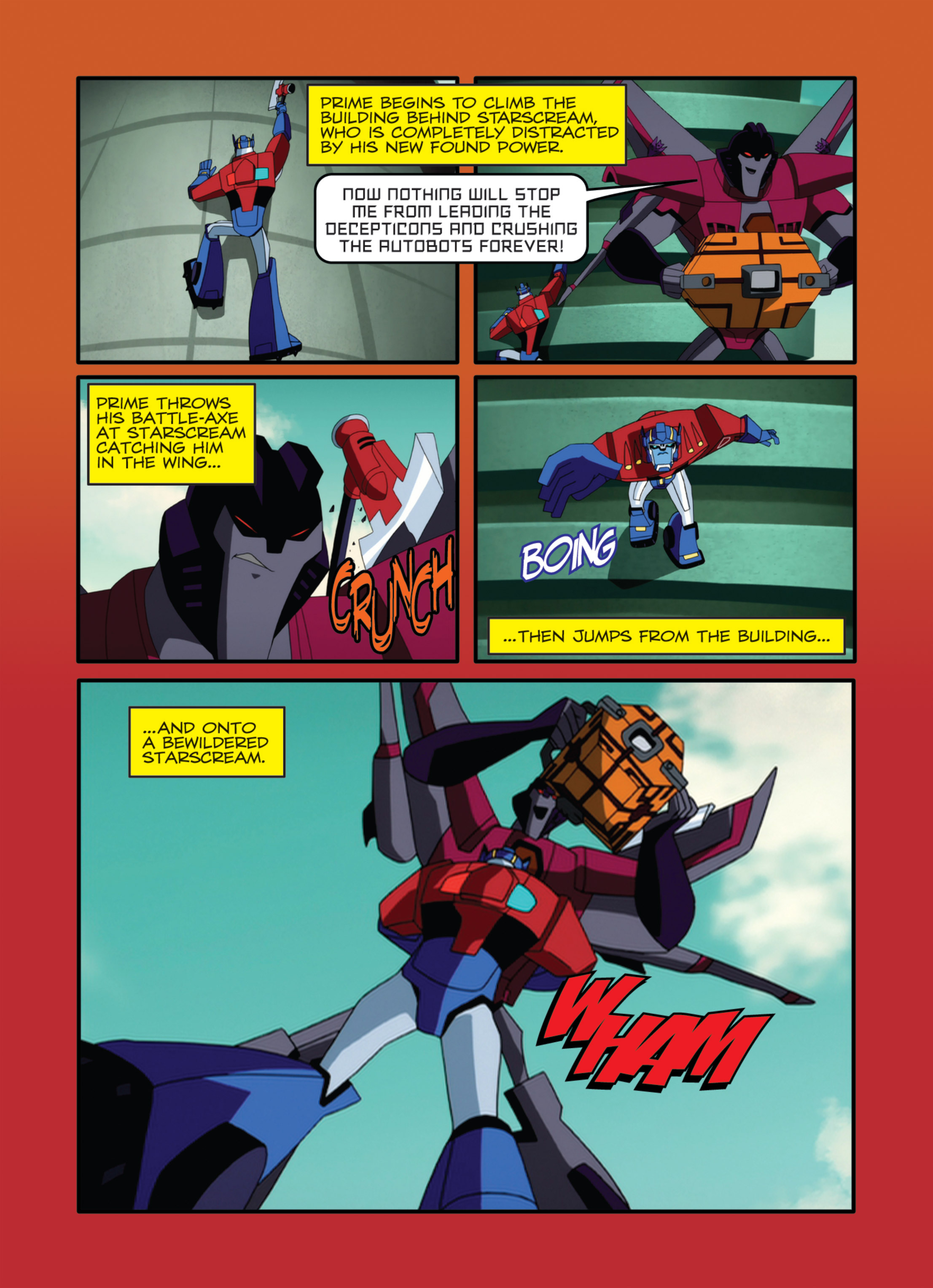 Read online Transformers Animated comic -  Issue #1 - 107