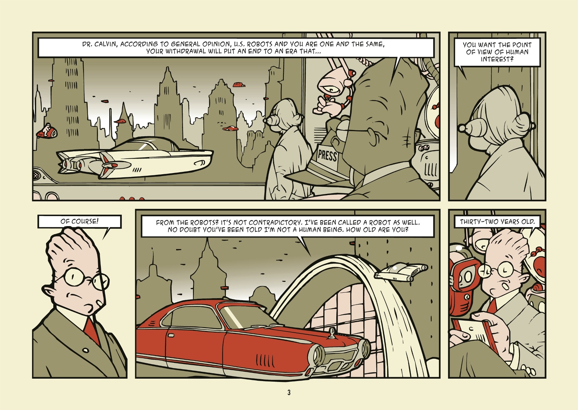 Read online I, Robot comic -  Issue # Full - 5