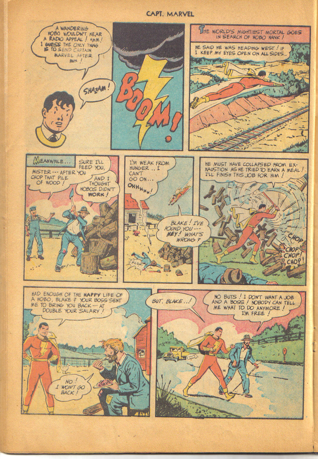 Read online Captain Marvel Adventures comic -  Issue #95 - 22