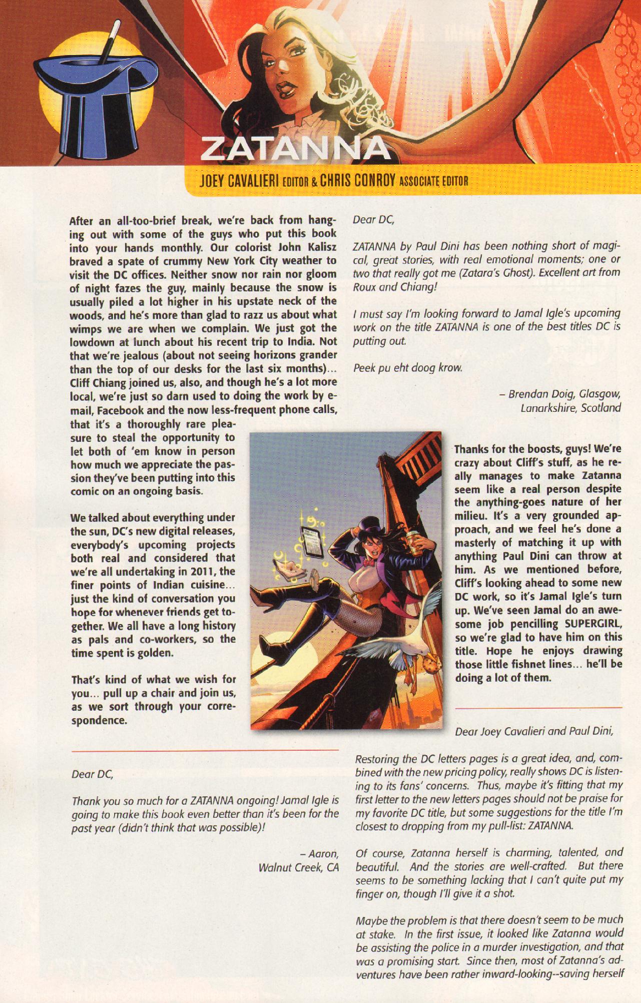 Read online Zatanna (2010) comic -  Issue #11 - 30