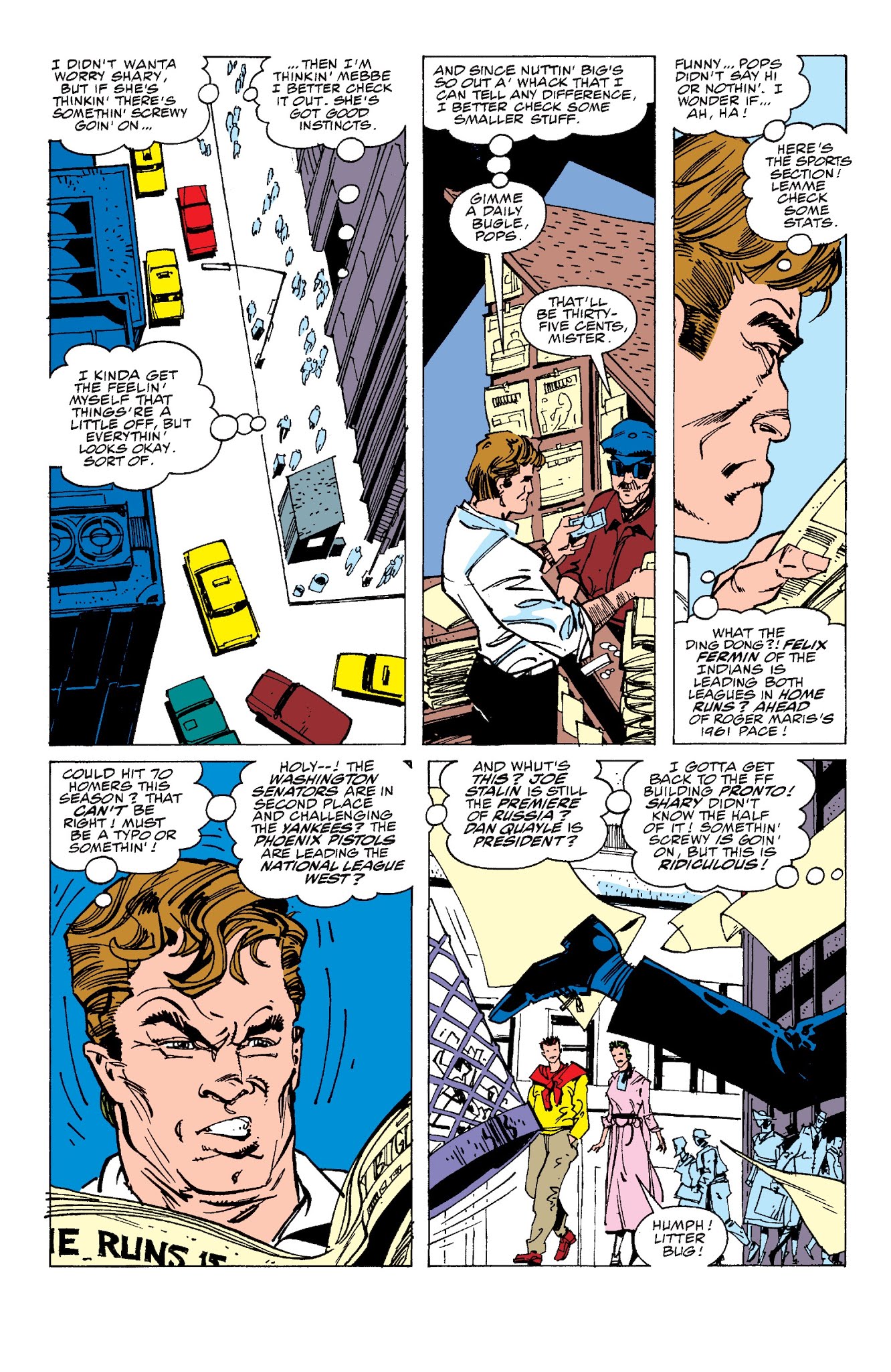 Read online Fantastic Four Visionaries: Walter Simonson comic -  Issue # TPB 2 (Part 1) - 35