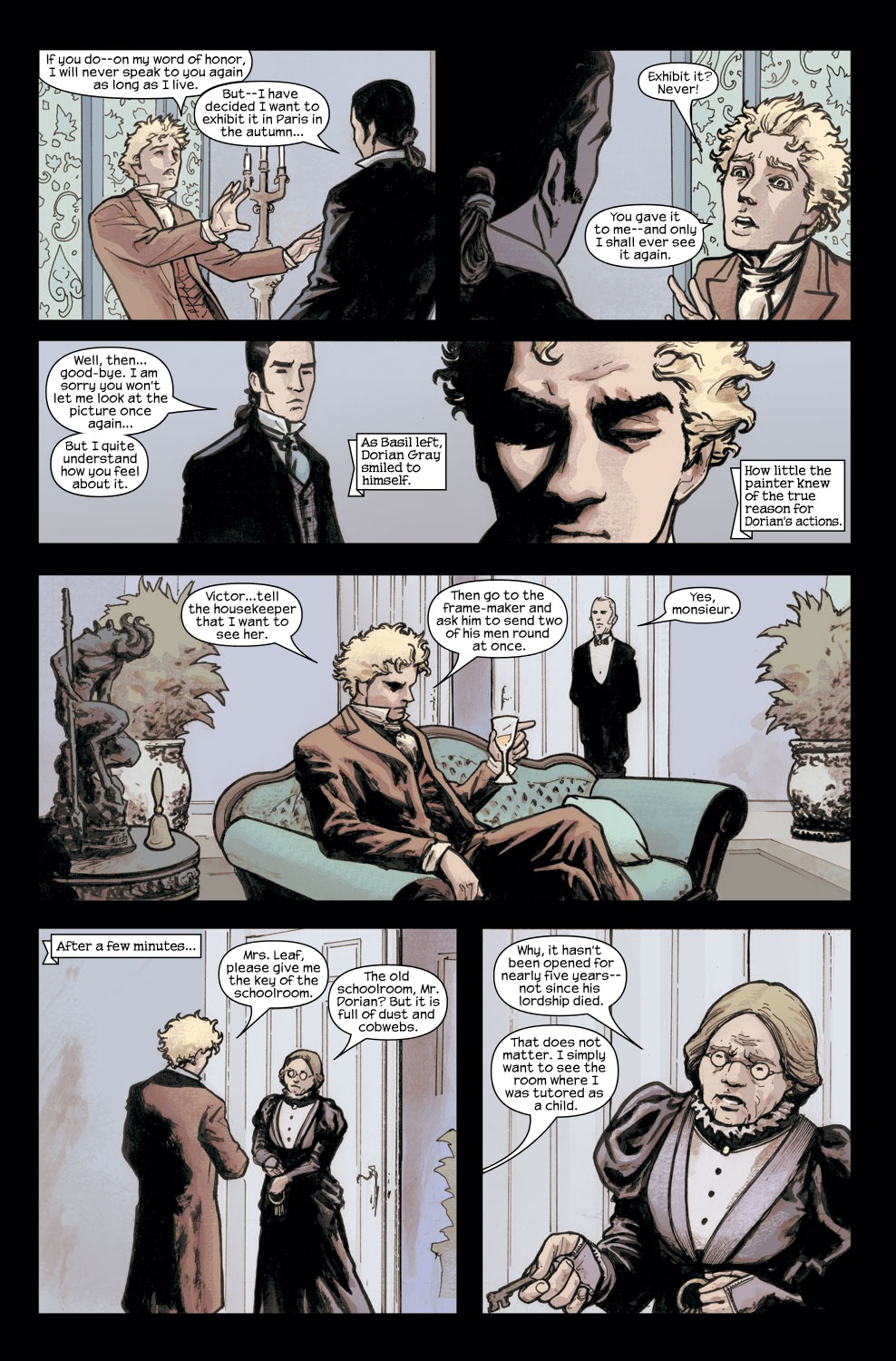 Read online Marvel Illustrated: The Picture of Dorian Gray comic -  Issue #2 - 20