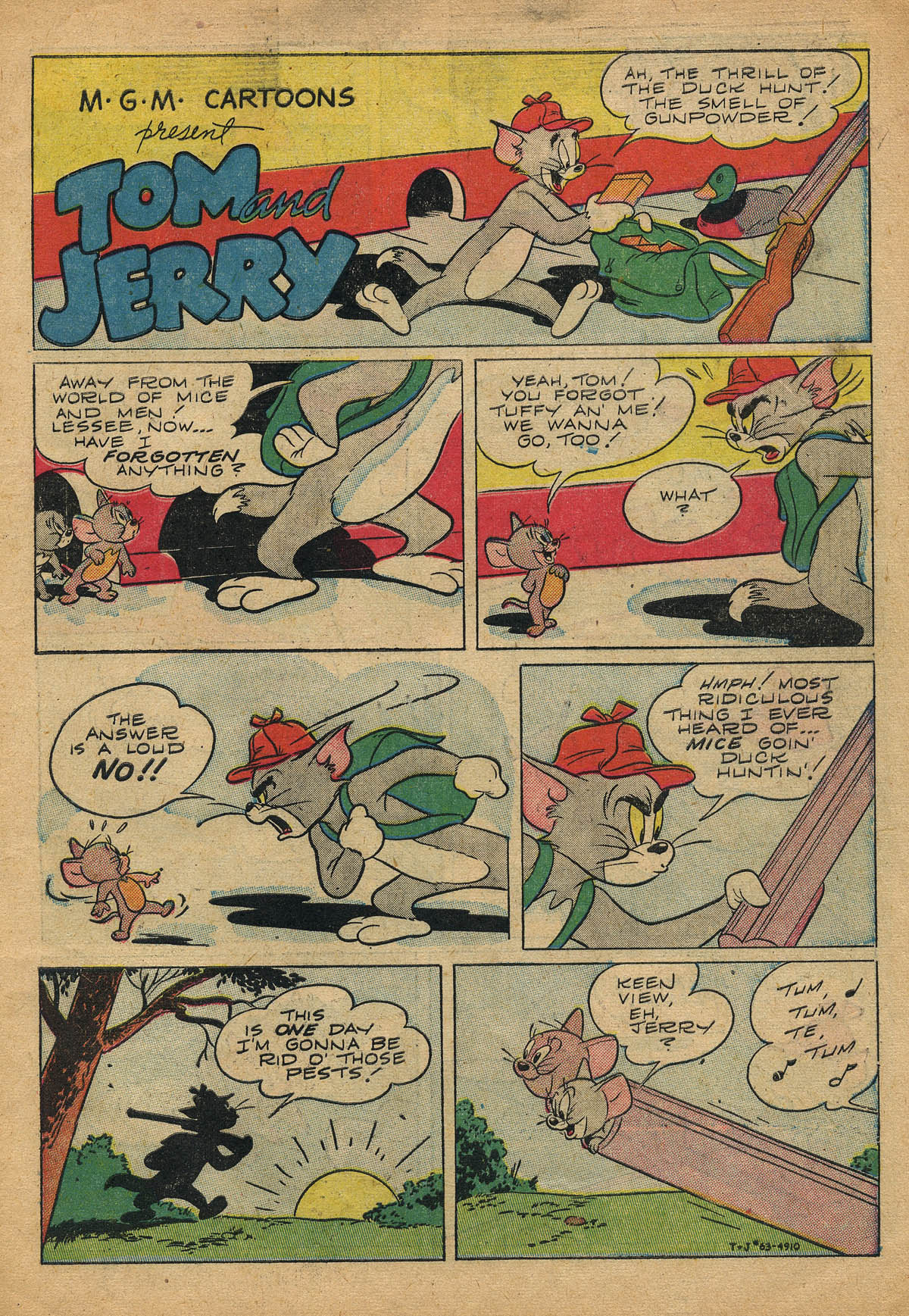 Read online Tom & Jerry Comics comic -  Issue #63 - 4
