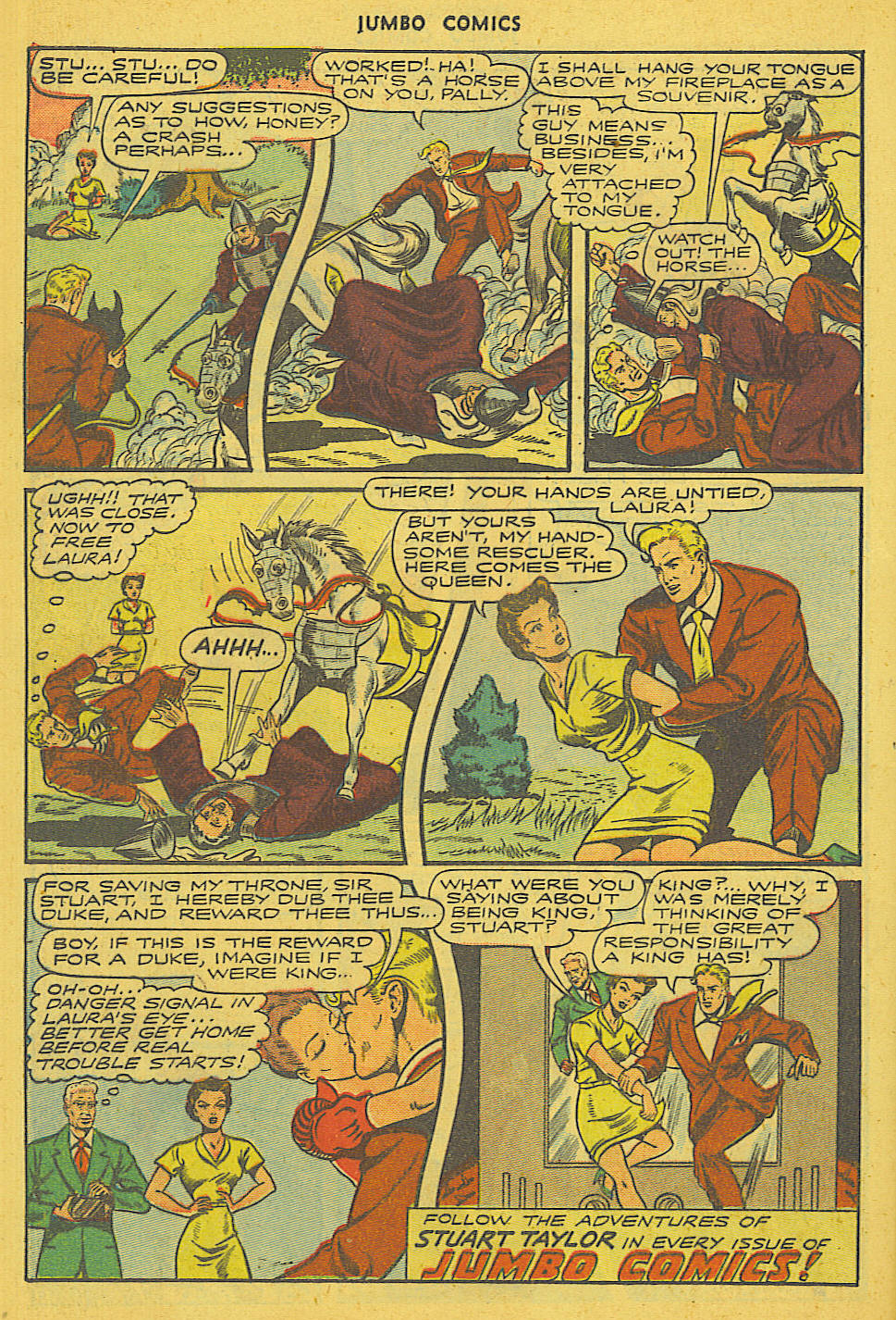 Read online Jumbo Comics comic -  Issue #97 - 38