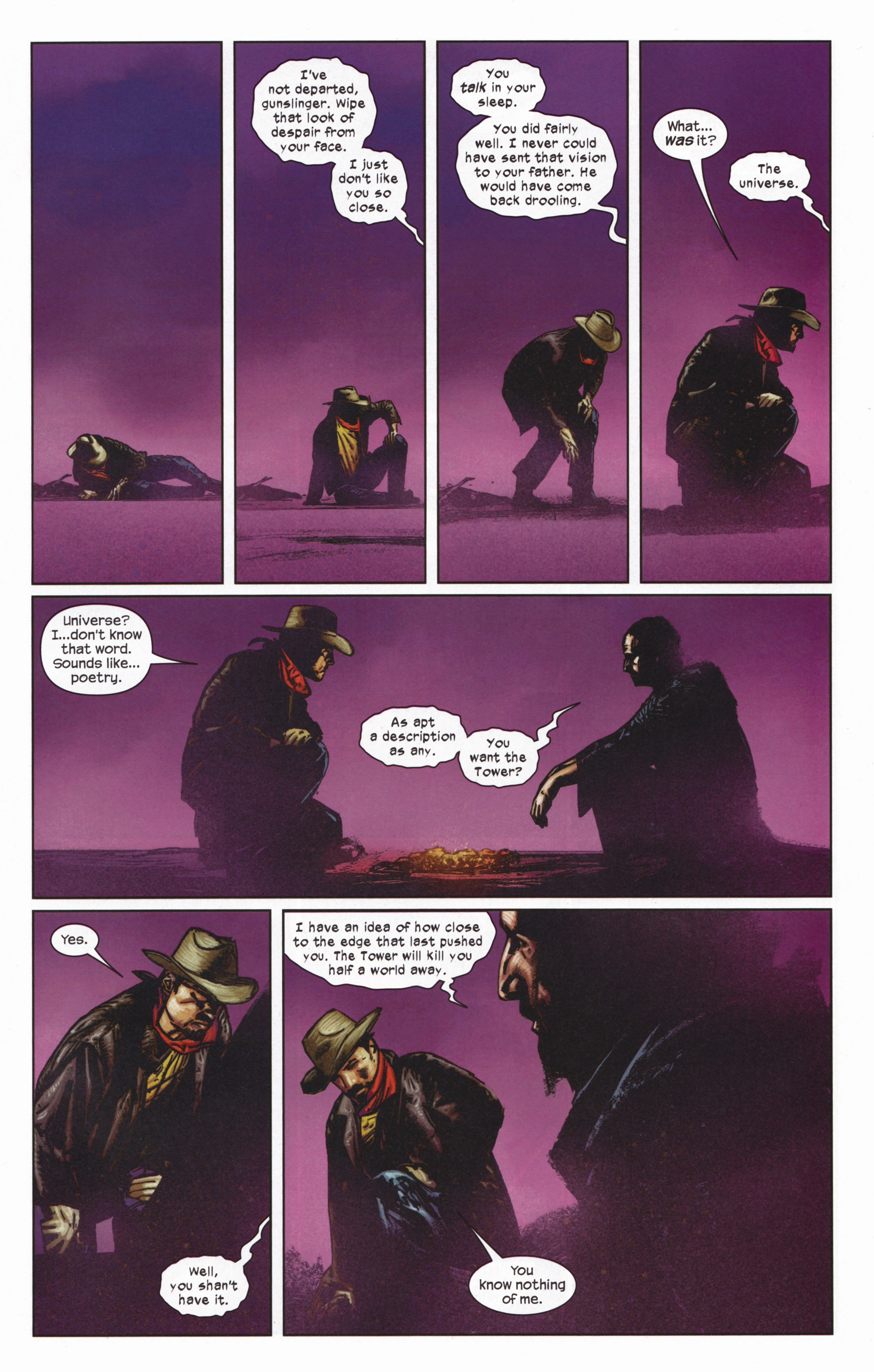 Read online Dark Tower: The Gunslinger - The Man in Black comic -  Issue #5 - 16