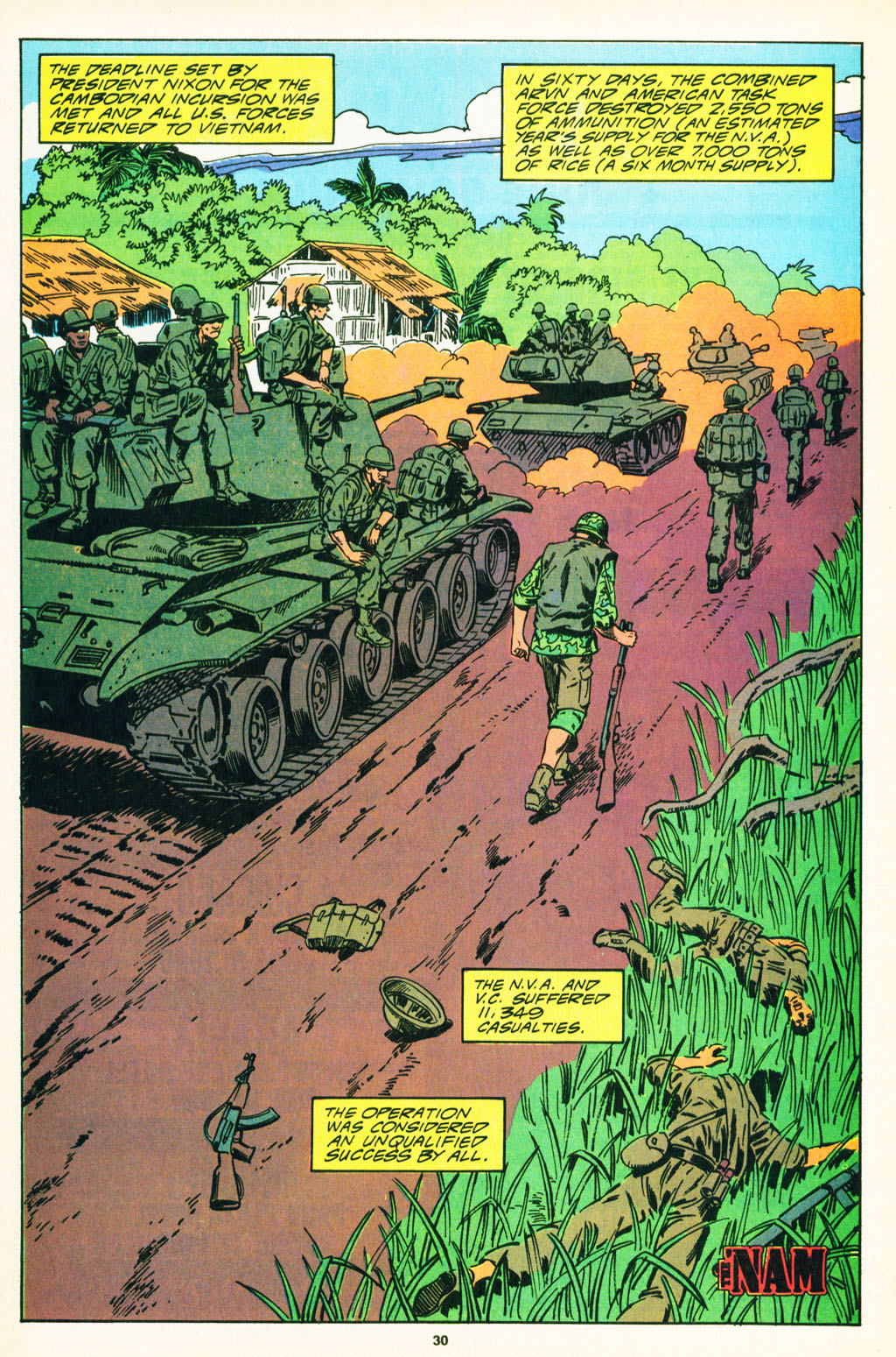 Read online The 'Nam comic -  Issue #46 - 23