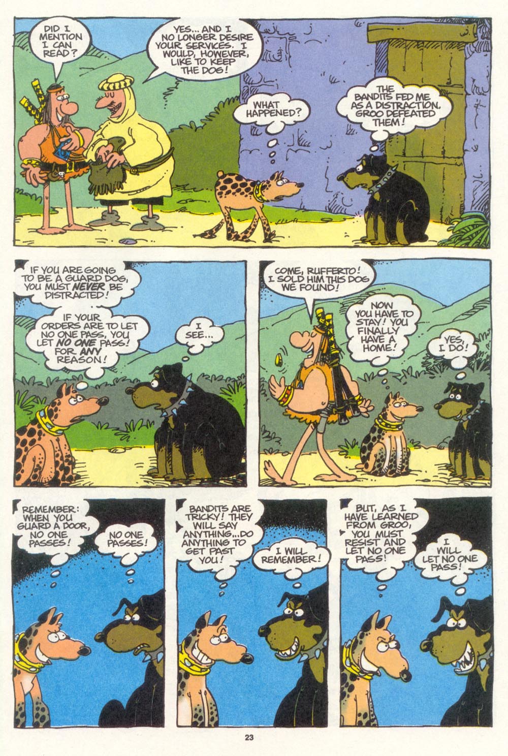 Read online Sergio Aragonés Groo the Wanderer comic -  Issue #104 - 25