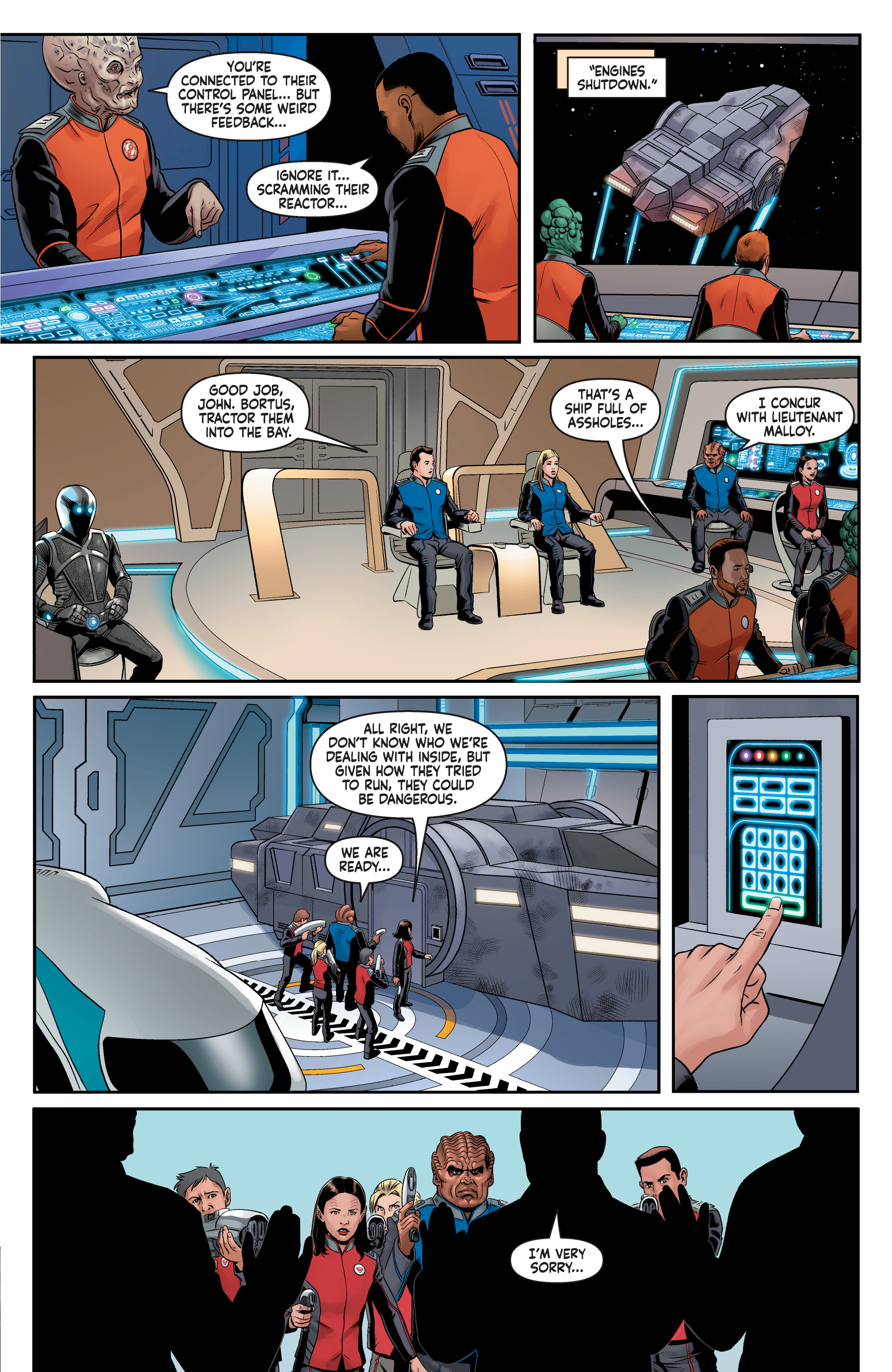 Read online The Orville comic -  Issue #3 - 7
