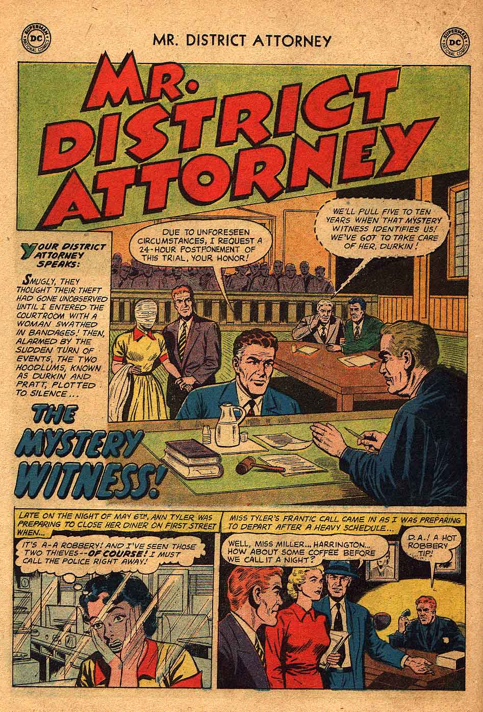 Read online Mr. District Attorney comic -  Issue #65 - 16