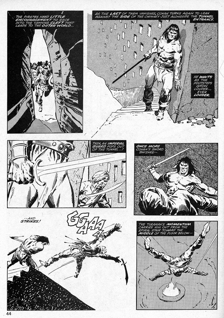 Read online The Savage Sword Of Conan comic -  Issue #38 - 44