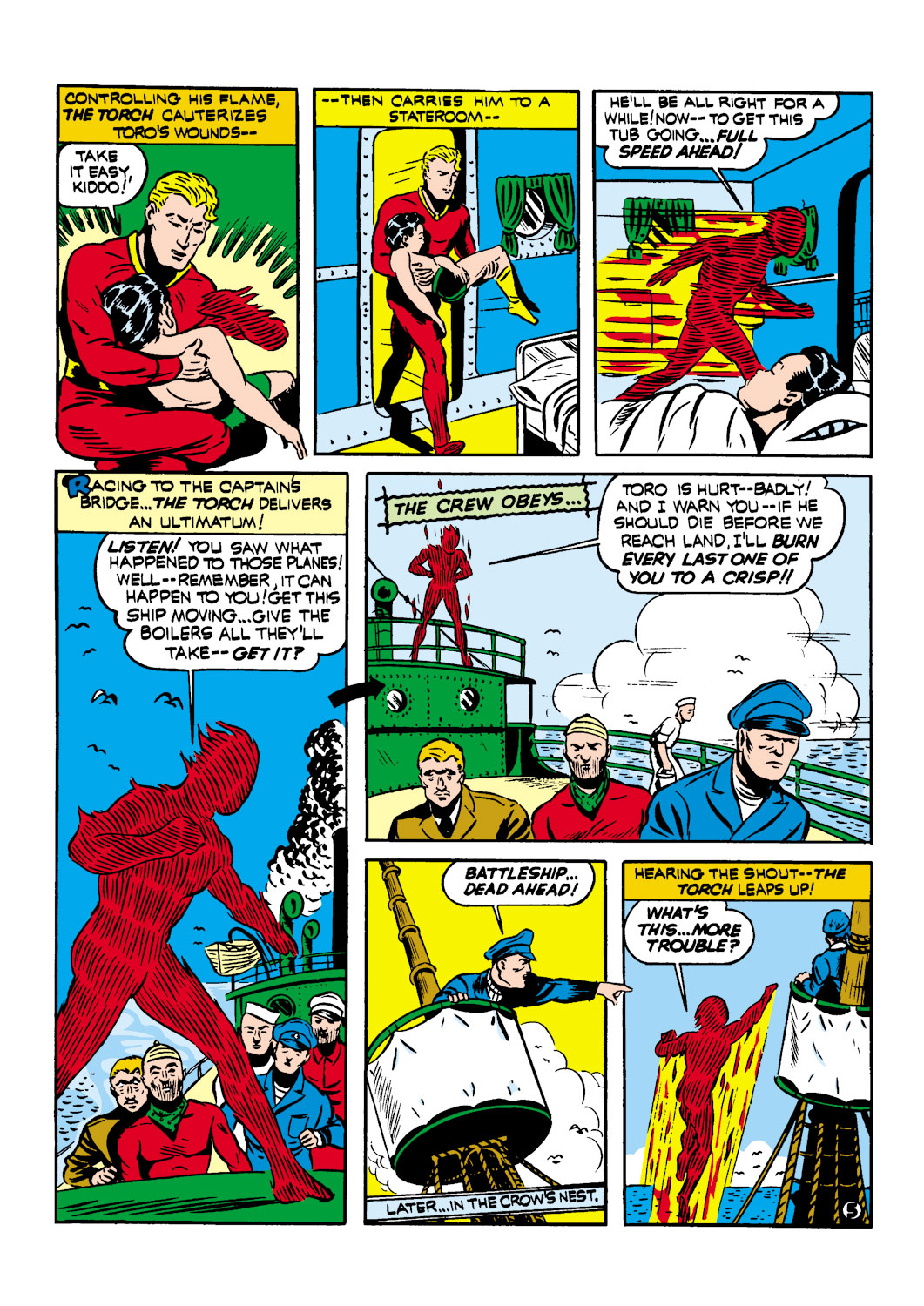 Read online The Human Torch (1940) comic -  Issue #4 - 28