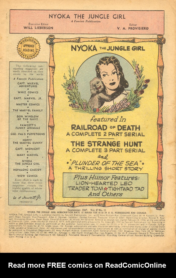 Read online Nyoka the Jungle Girl (1945) comic -  Issue #11 - 3
