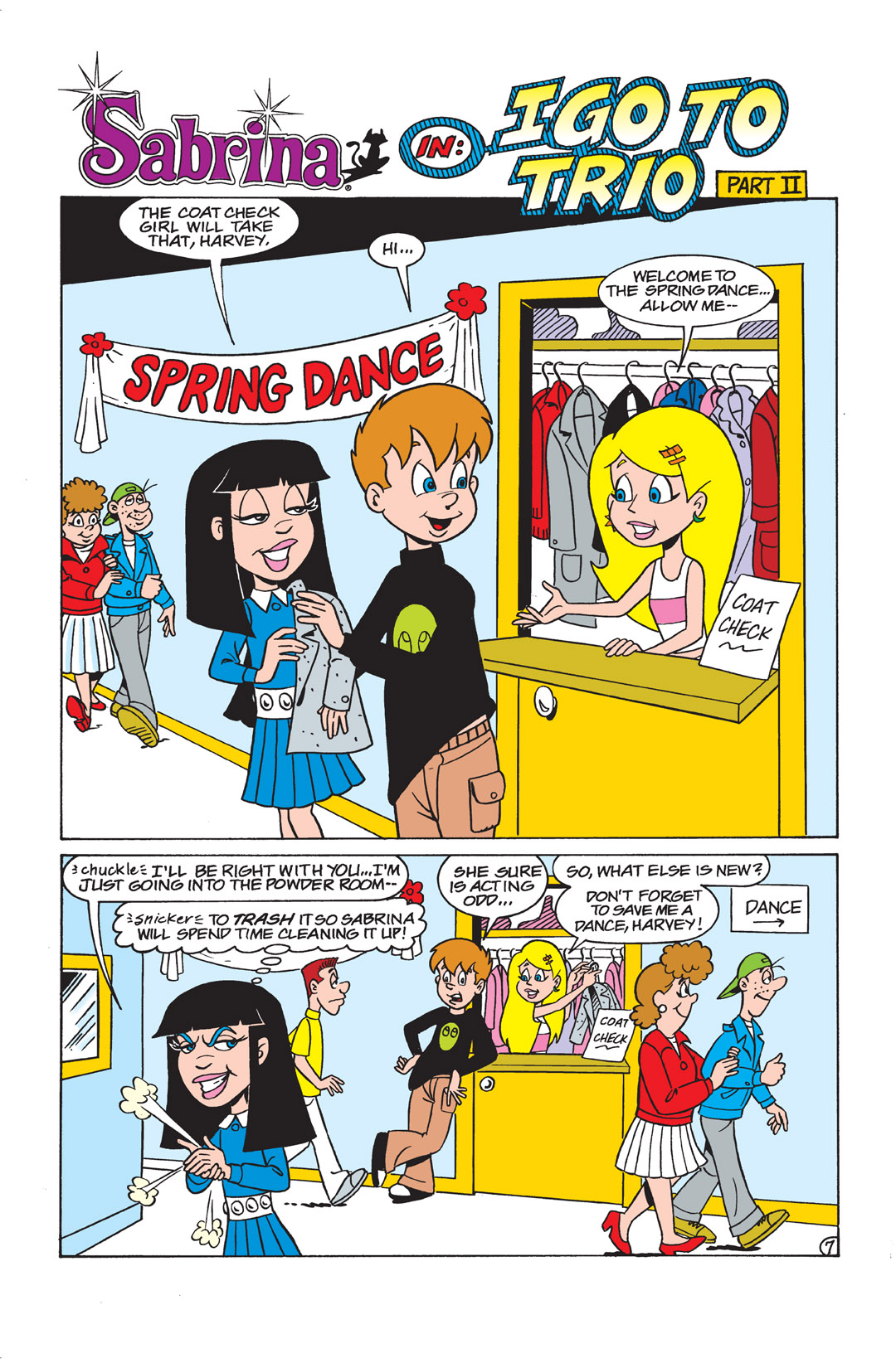 Read online Sabrina the Teenage Witch (2000) comic -  Issue #5 - 8