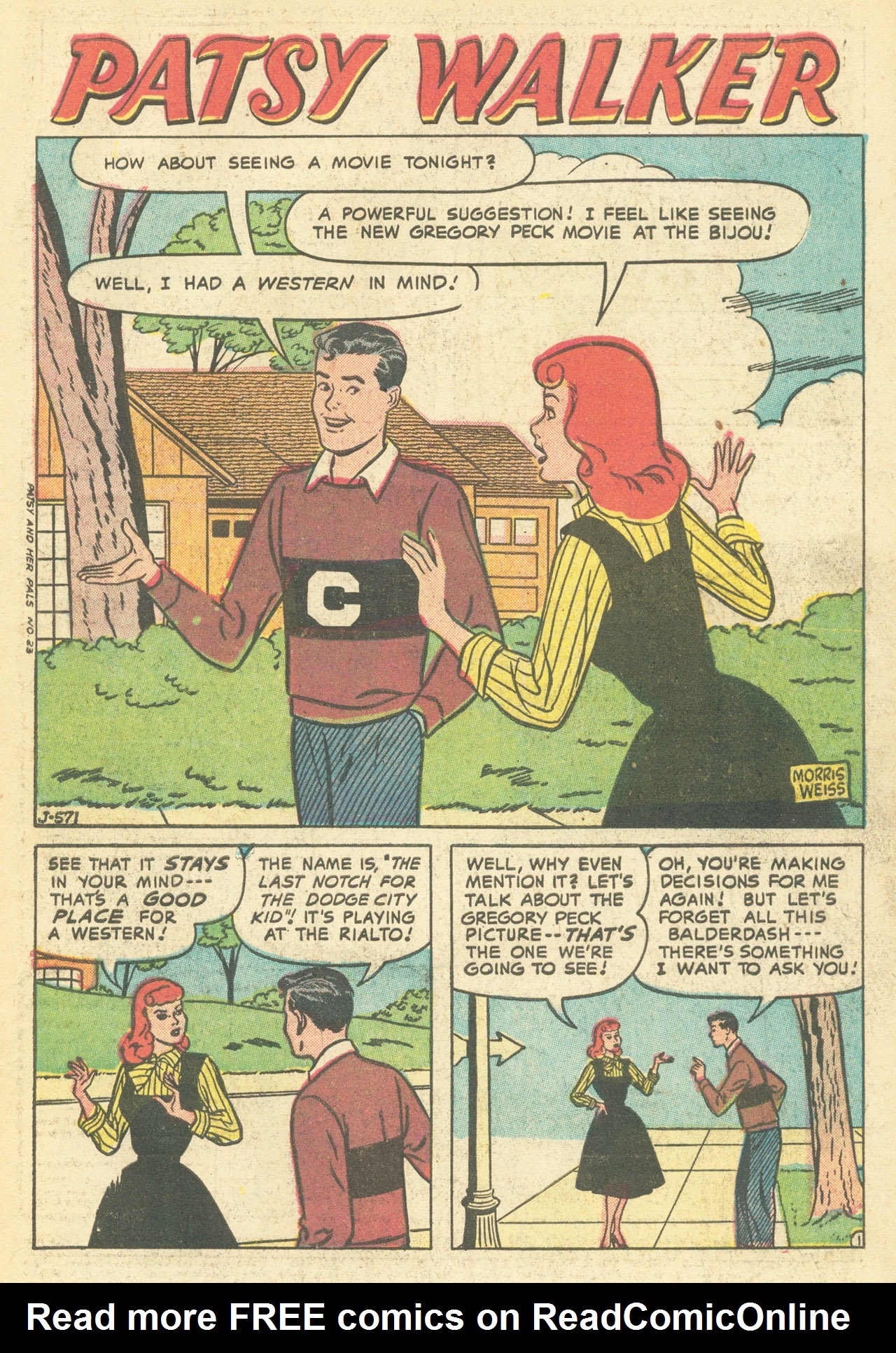 Read online Patsy and her Pals comic -  Issue #23 - 3