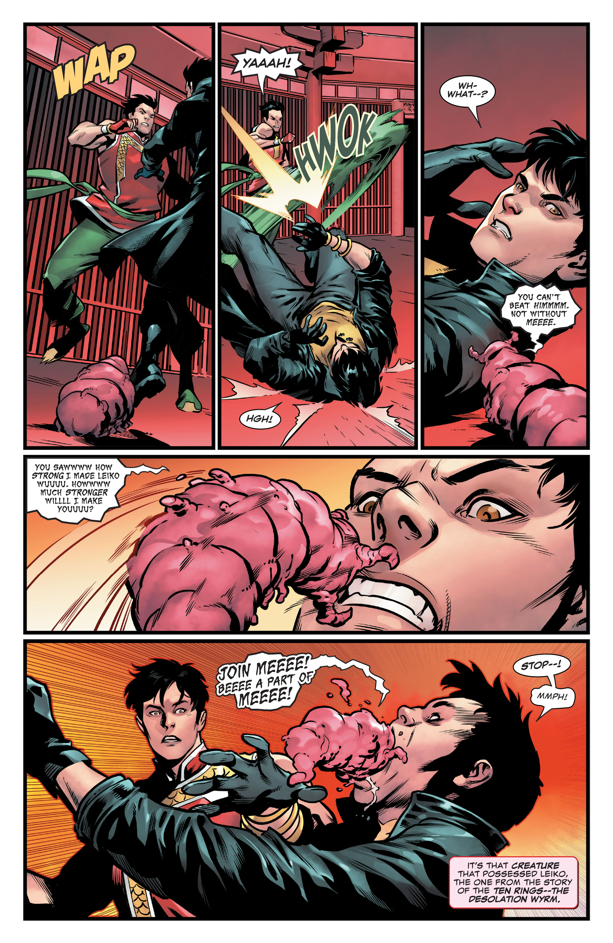 Read online Shang-Chi and the Ten Rings comic -  Issue #6 - 7