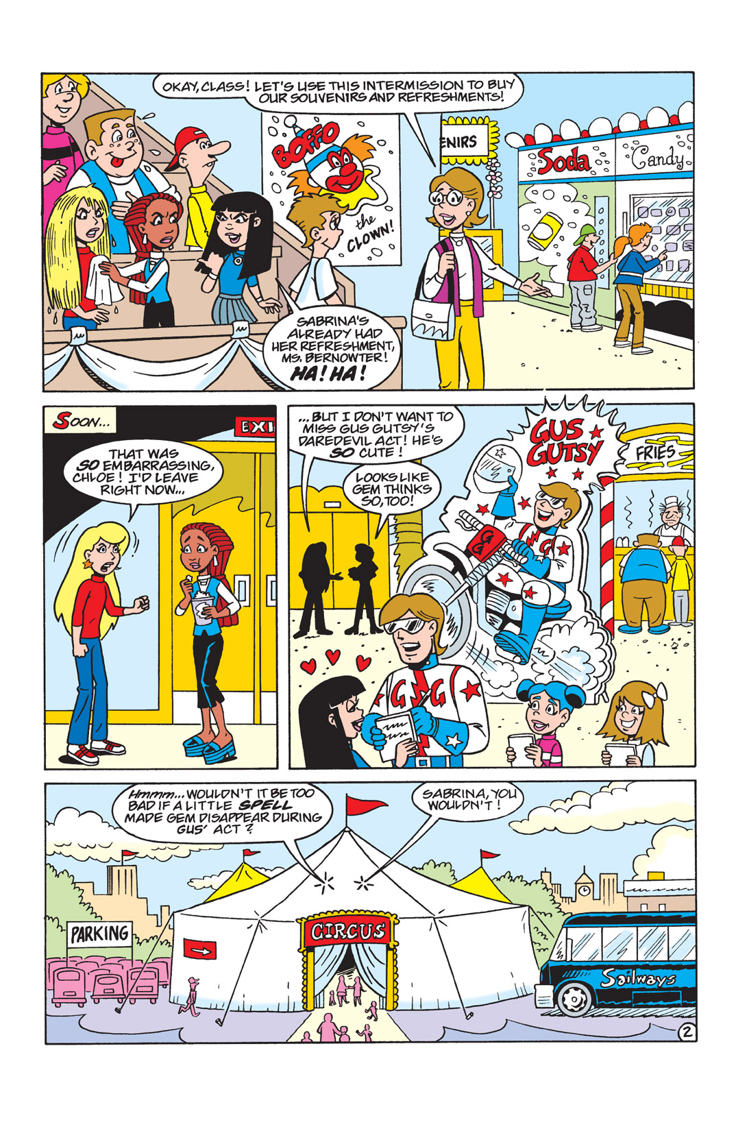 Read online Sabrina the Teenage Witch (2000) comic -  Issue #19 - 20