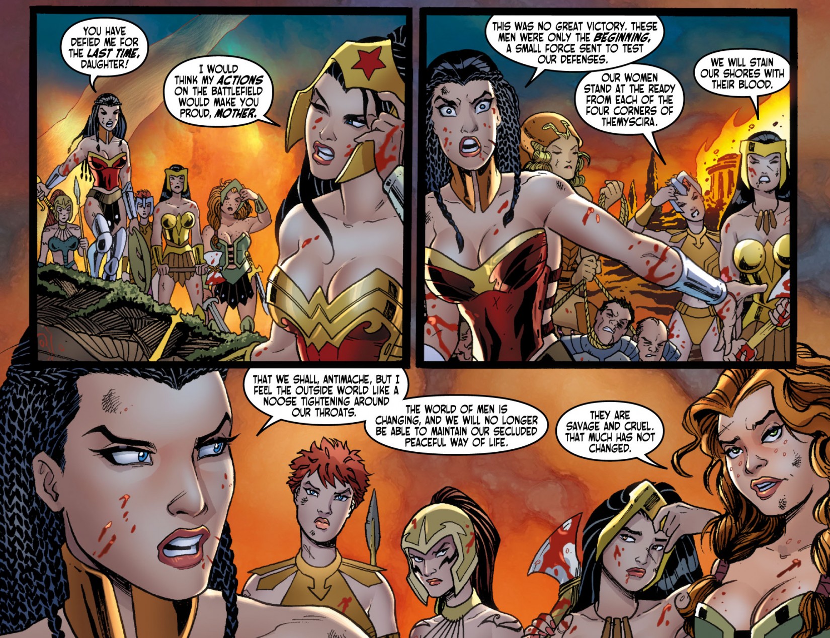 Read online Ame-Comi: Wonder Woman comic -  Issue #2 - 10