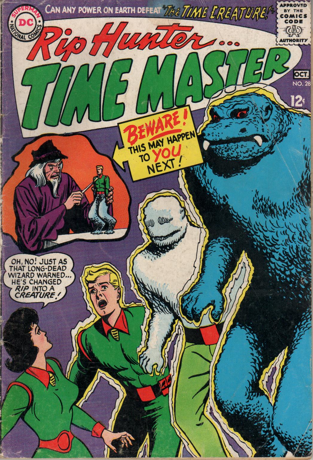 Read online Rip Hunter...Time Master comic -  Issue #28 - 1