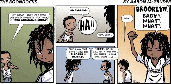 Read online The Boondocks Collection comic -  Issue # Year 2006 (Colored Reruns) - 133