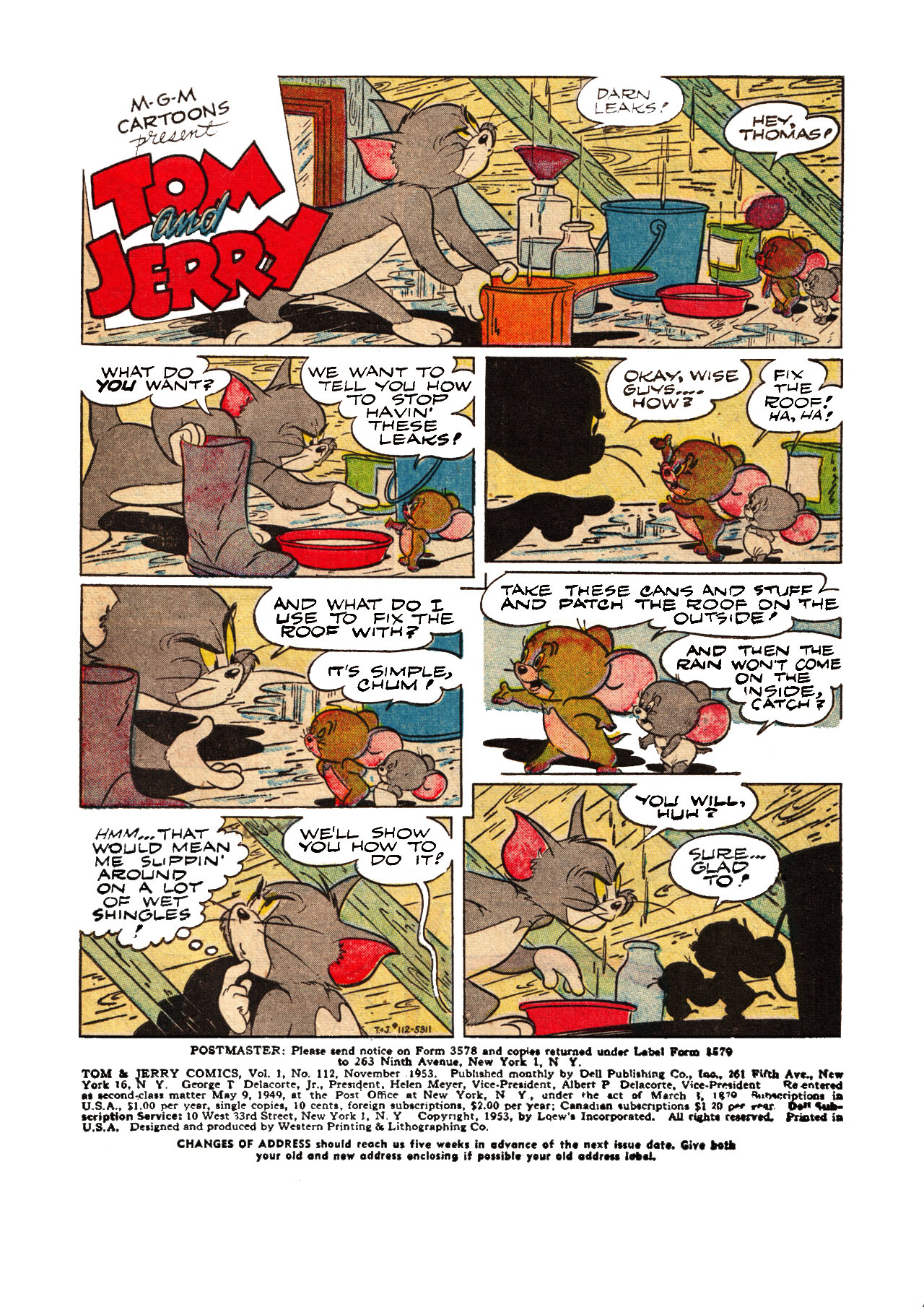 Read online Tom & Jerry Comics comic -  Issue #112 - 3