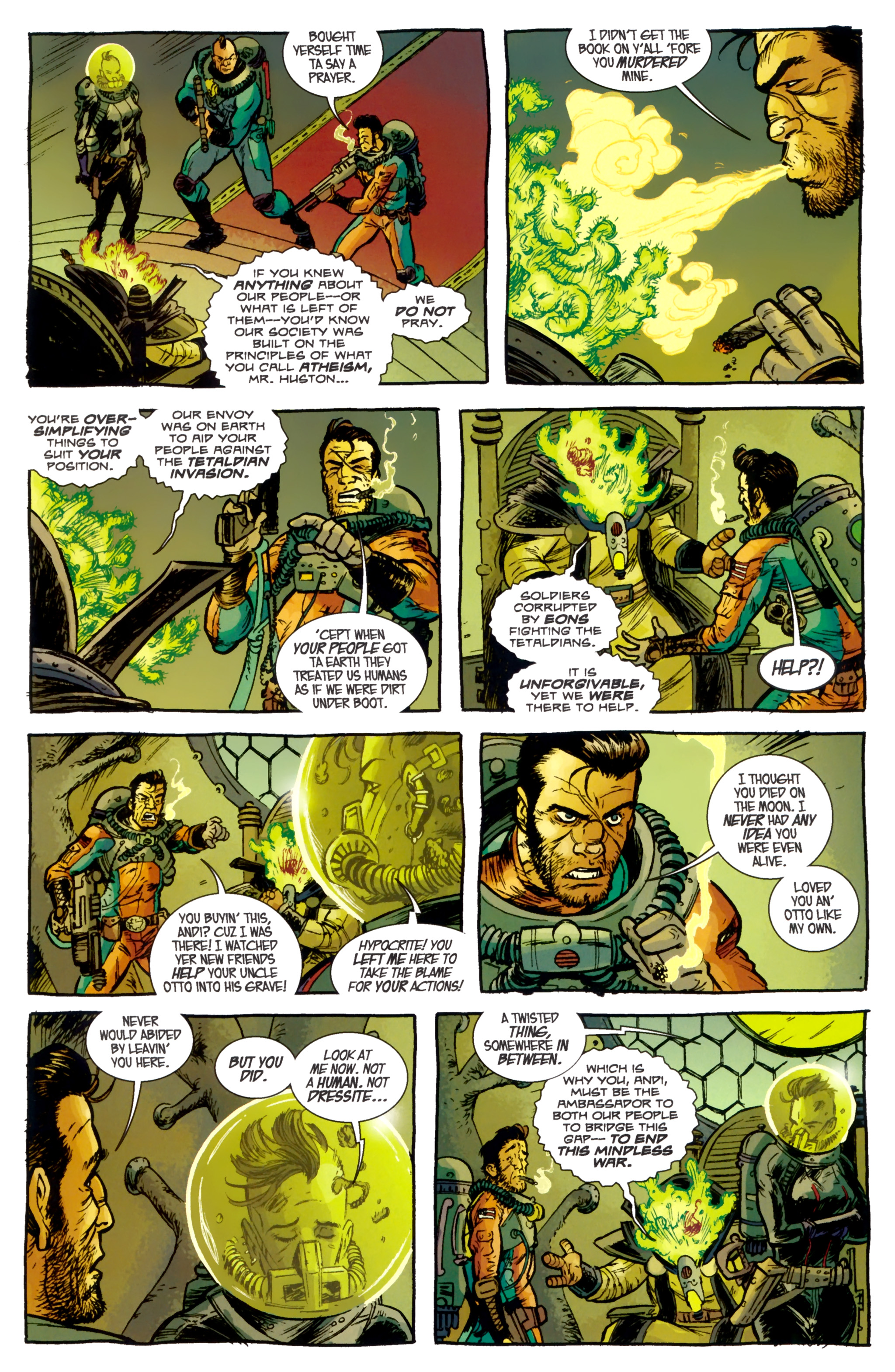 Read online Fear Agent comic -  Issue #27 - 9