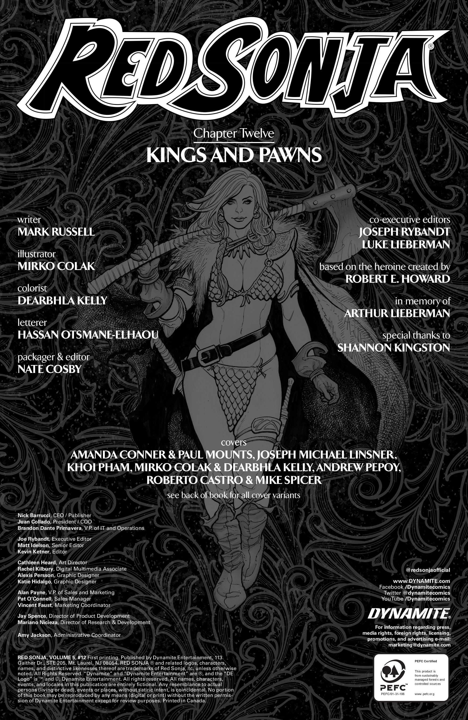 Read online Red Sonja (2019) comic -  Issue #12 - 28