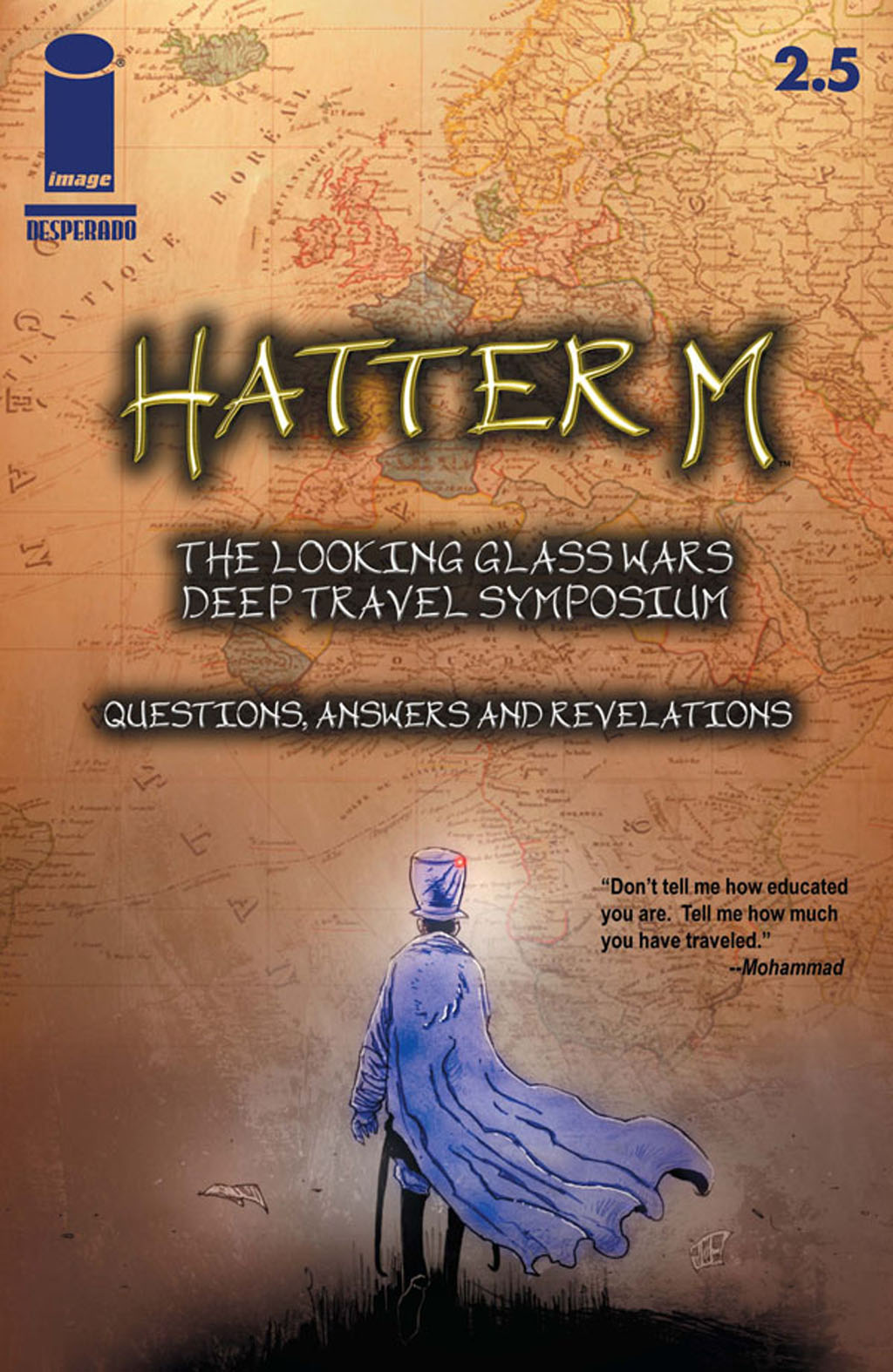 Read online Hatter M: The Looking Glass Wars comic -  Issue #2.5 - 1