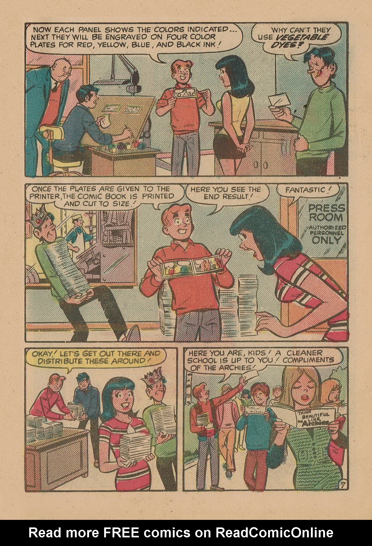 Read online Archie Digest Magazine comic -  Issue #71 - 115