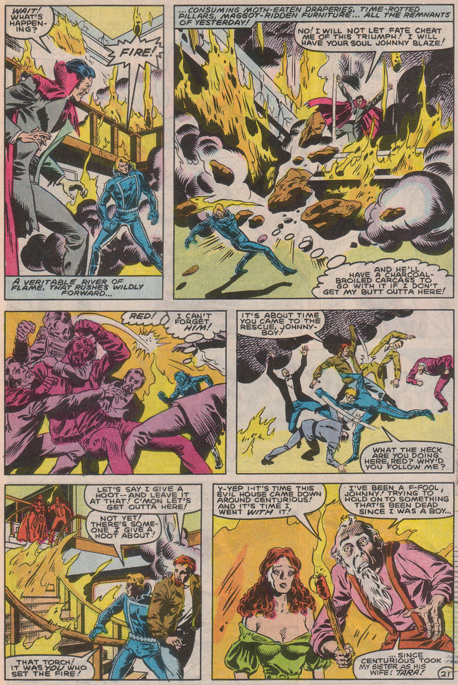 Read online The Original Ghost Rider Rides Again comic -  Issue #4 - 23