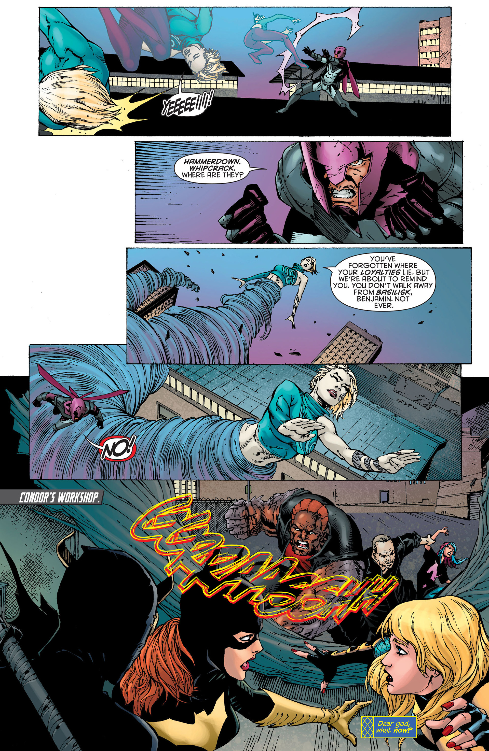 Read online Birds of Prey (2011) comic -  Issue #22 - 17