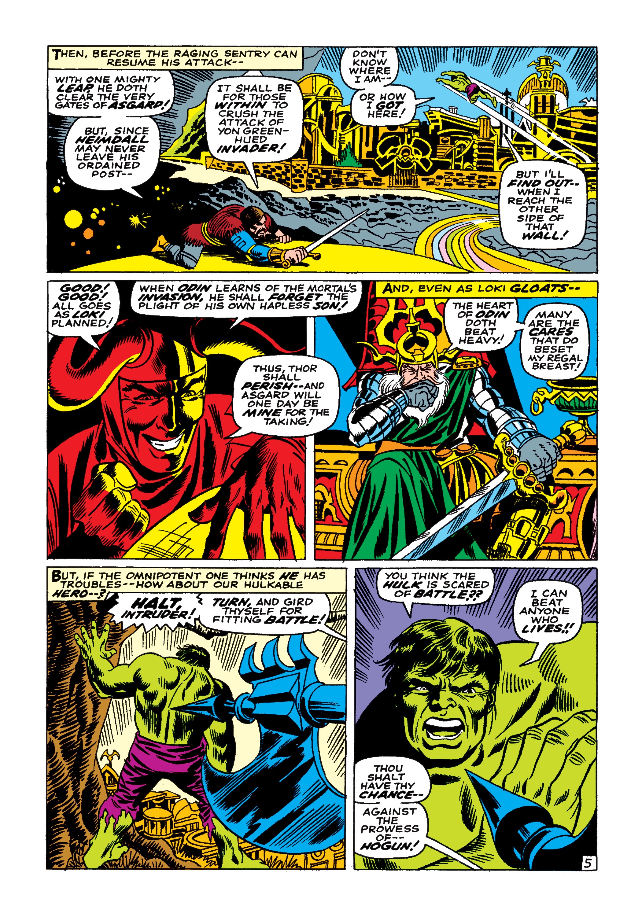 Read online Marvel Masterworks: The Incredible Hulk comic -  Issue # TPB 3 (Part 3) - 56