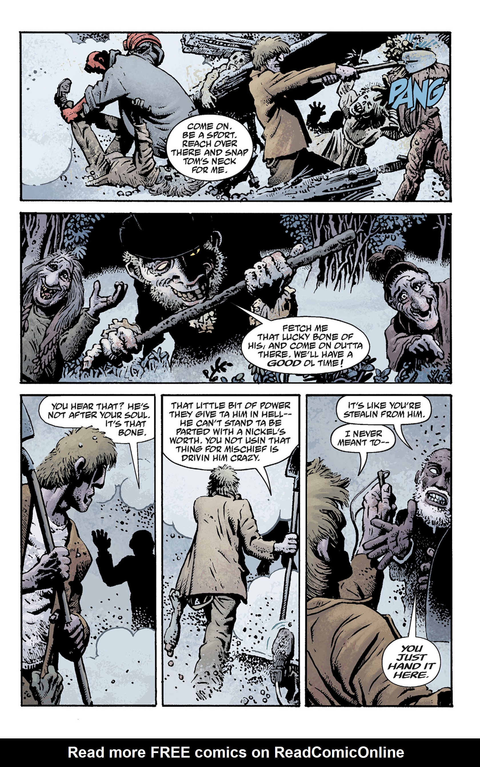 Read online Hellboy: The Crooked Man and Others comic -  Issue # TPB - 71