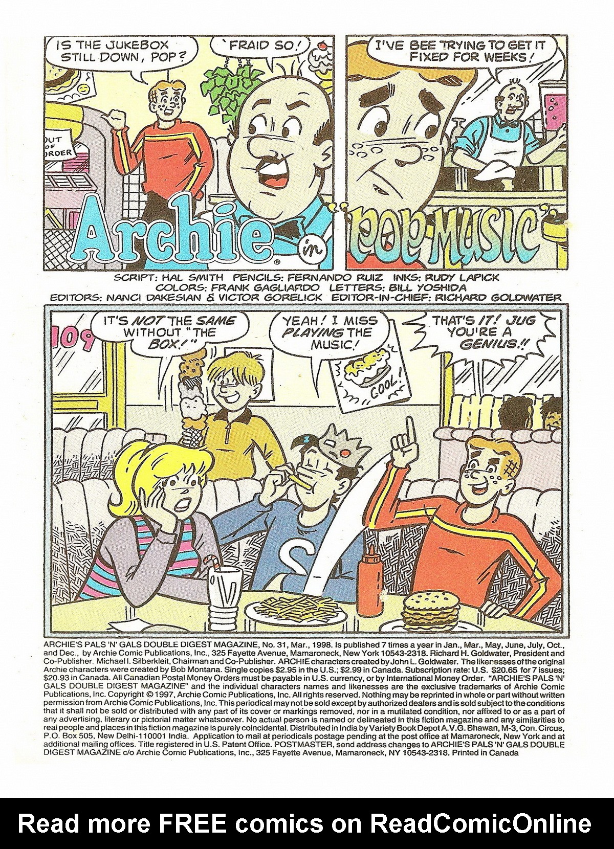 Read online Archie's Pals 'n' Gals Double Digest Magazine comic -  Issue #31 - 3