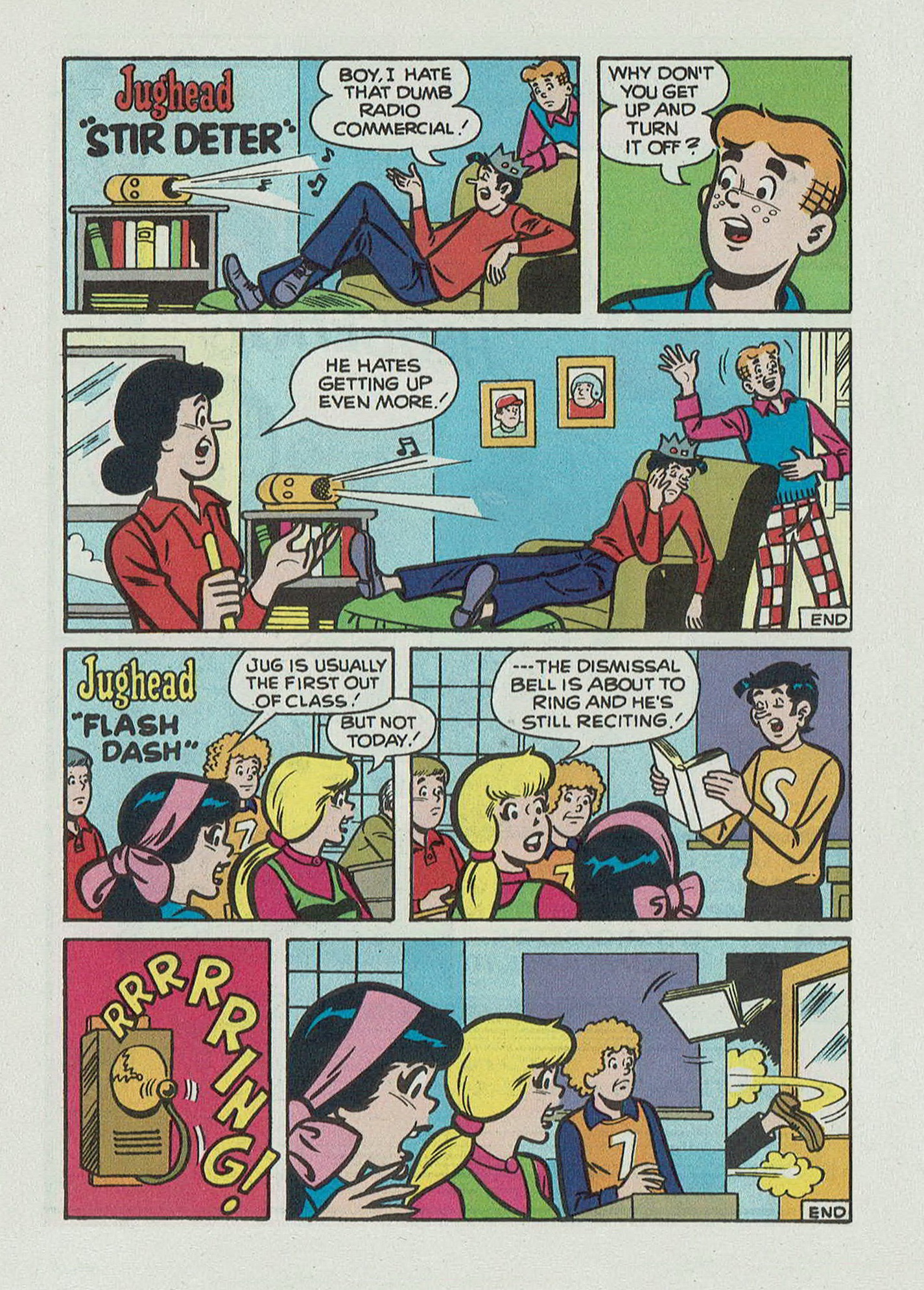 Read online Jughead Jones Comics Digest comic -  Issue #80 - 84