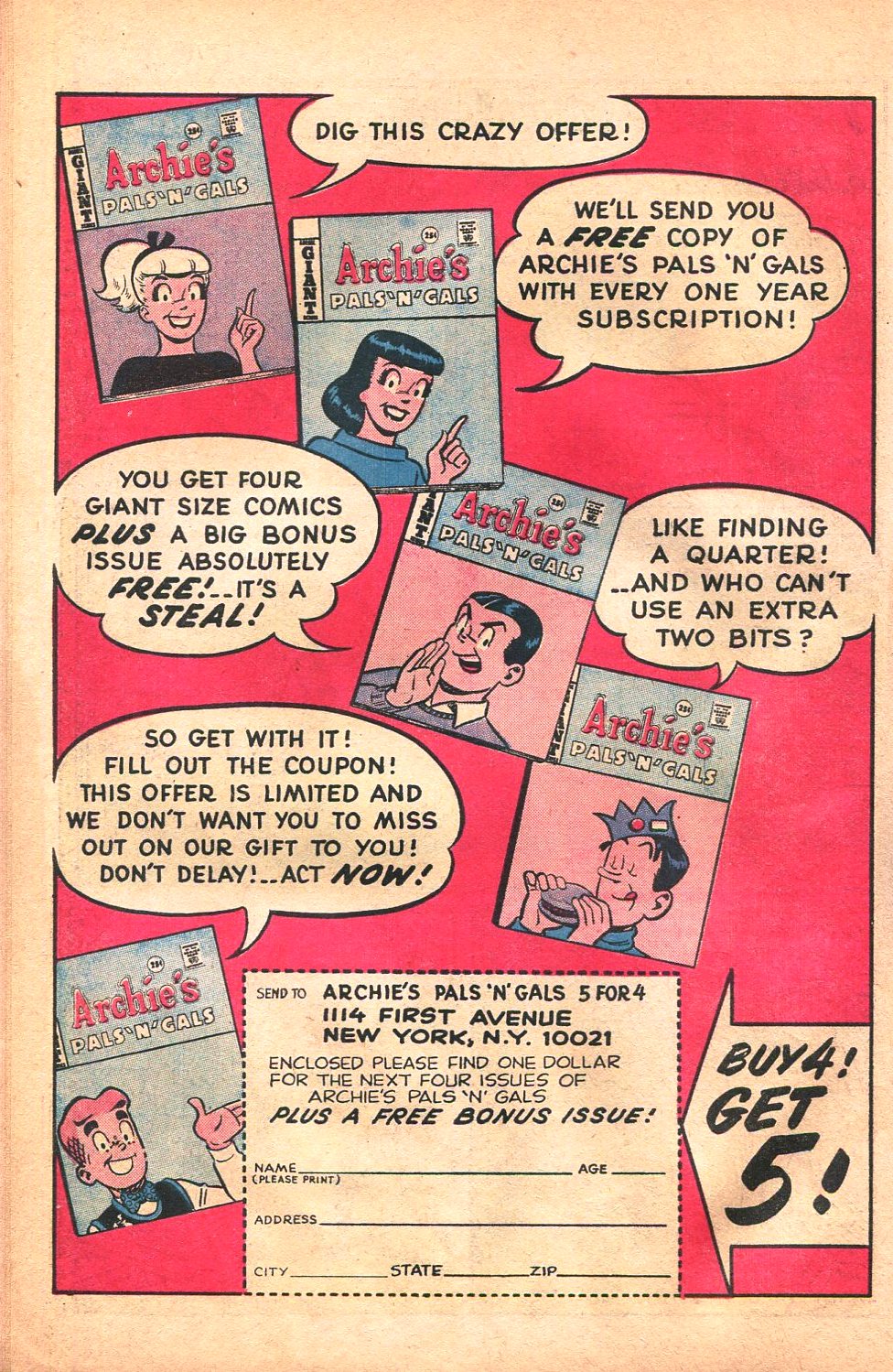 Read online Archie Giant Series Magazine comic -  Issue #144 - 24