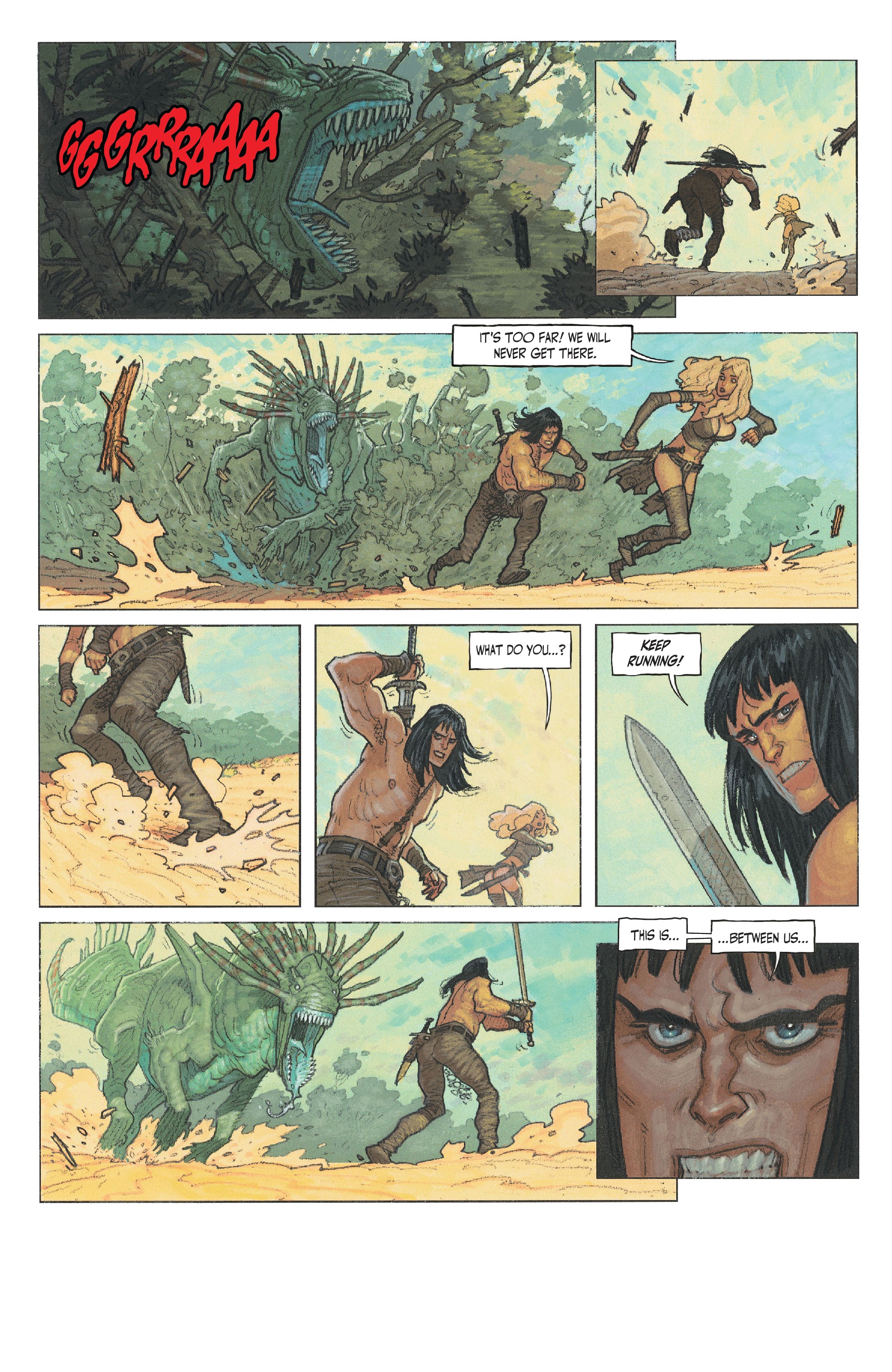 Read online The Cimmerian comic -  Issue # TPB 1 - 69