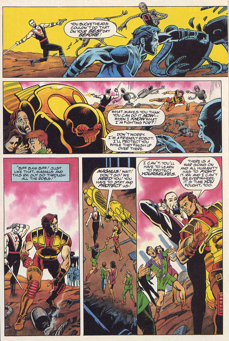 Read online Magnus Robot Fighter (1991) comic -  Issue #26 - 20
