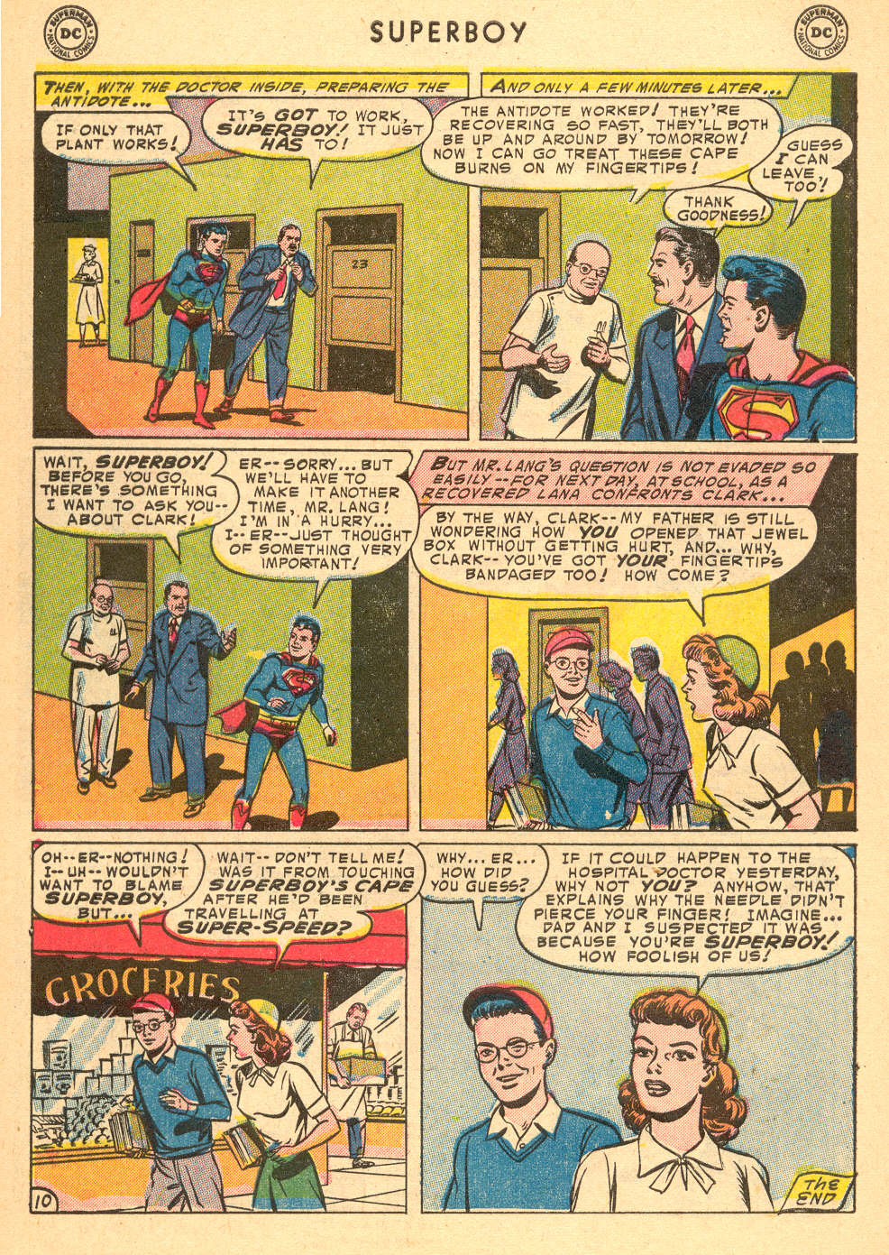 Read online Superboy (1949) comic -  Issue #34 - 11