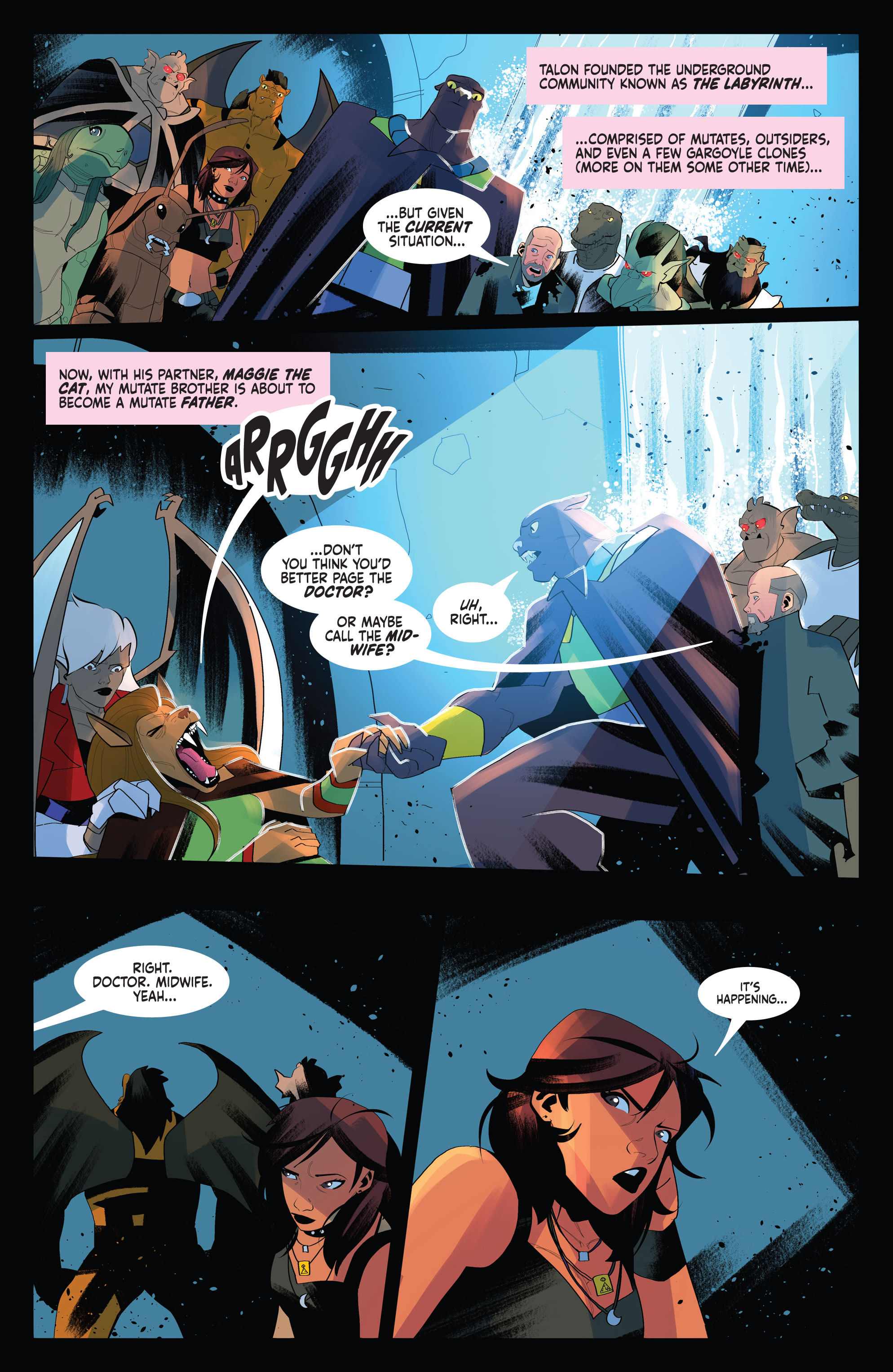 Read online Gargoyles (2022) comic -  Issue #1 - 26