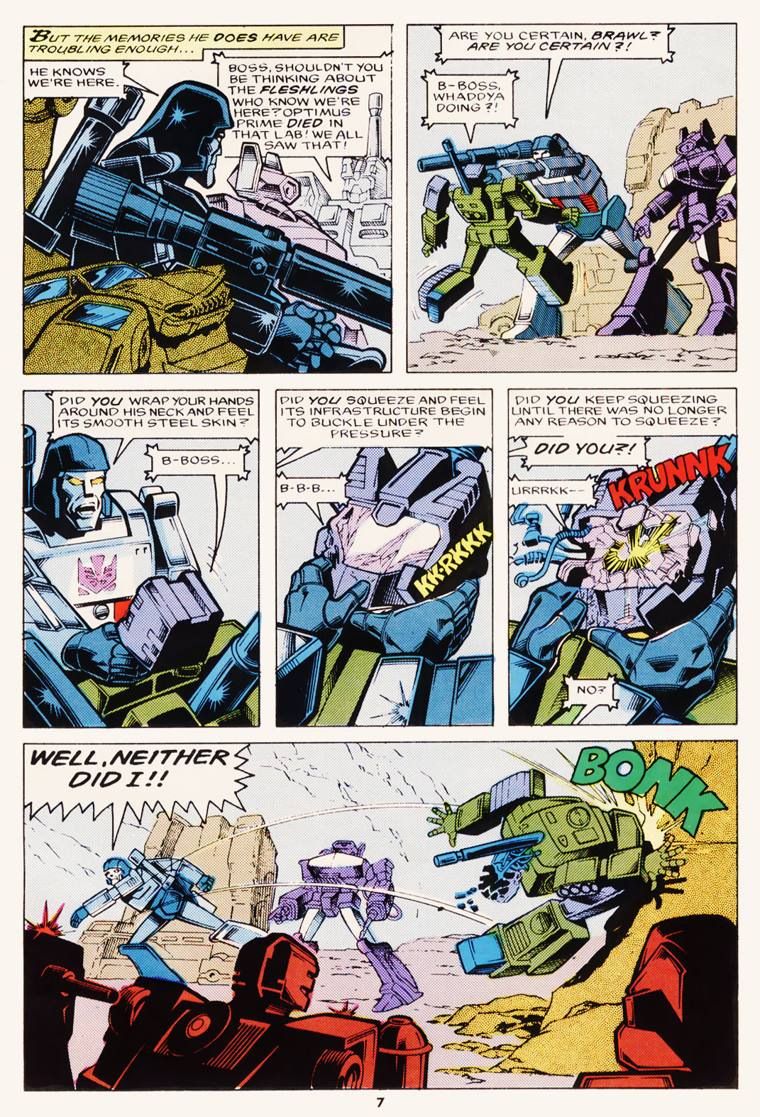 Read online The Transformers (UK) comic -  Issue #107 - 7
