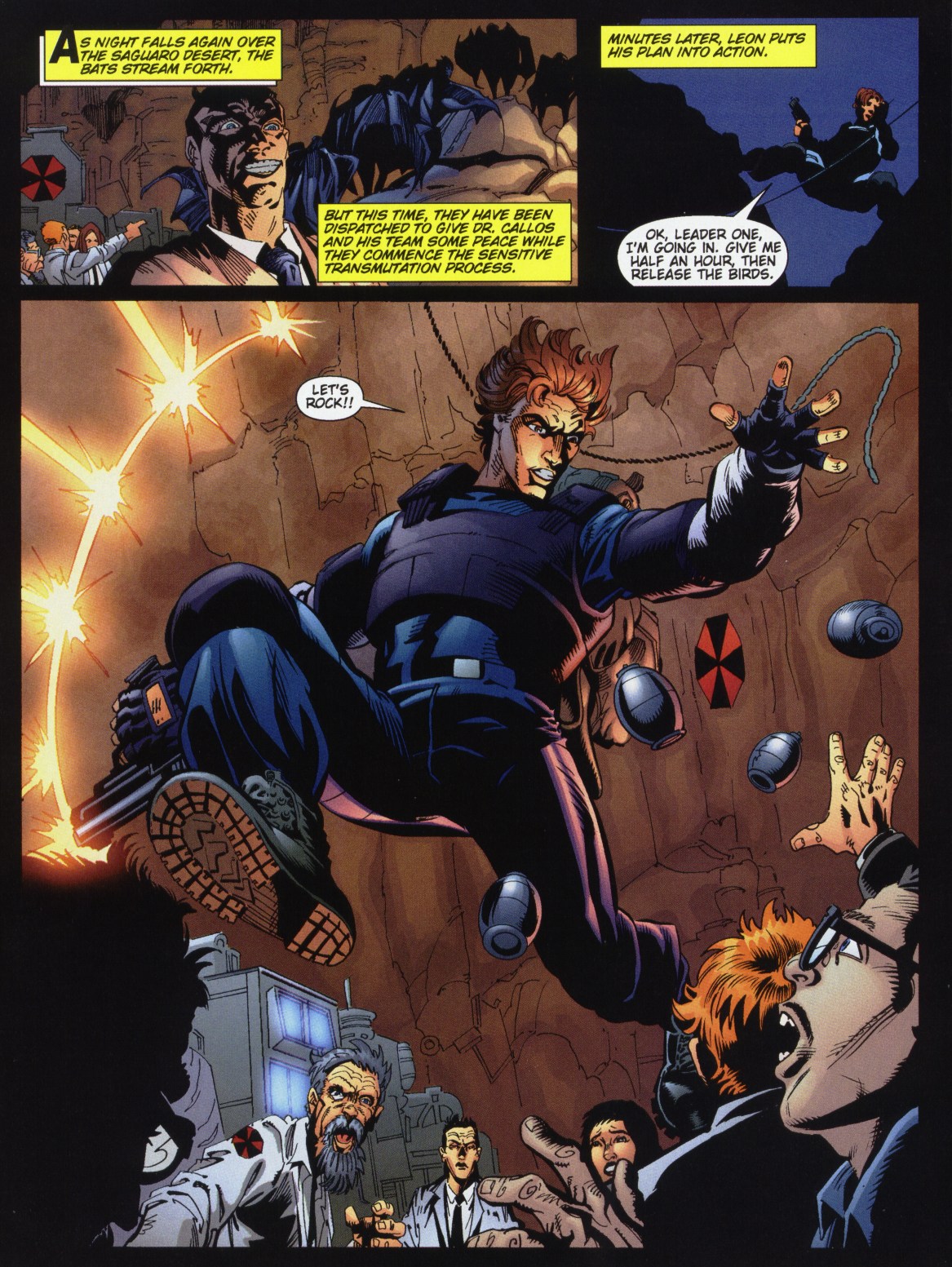 Read online Resident Evil (1998) comic -  Issue #4 - 19