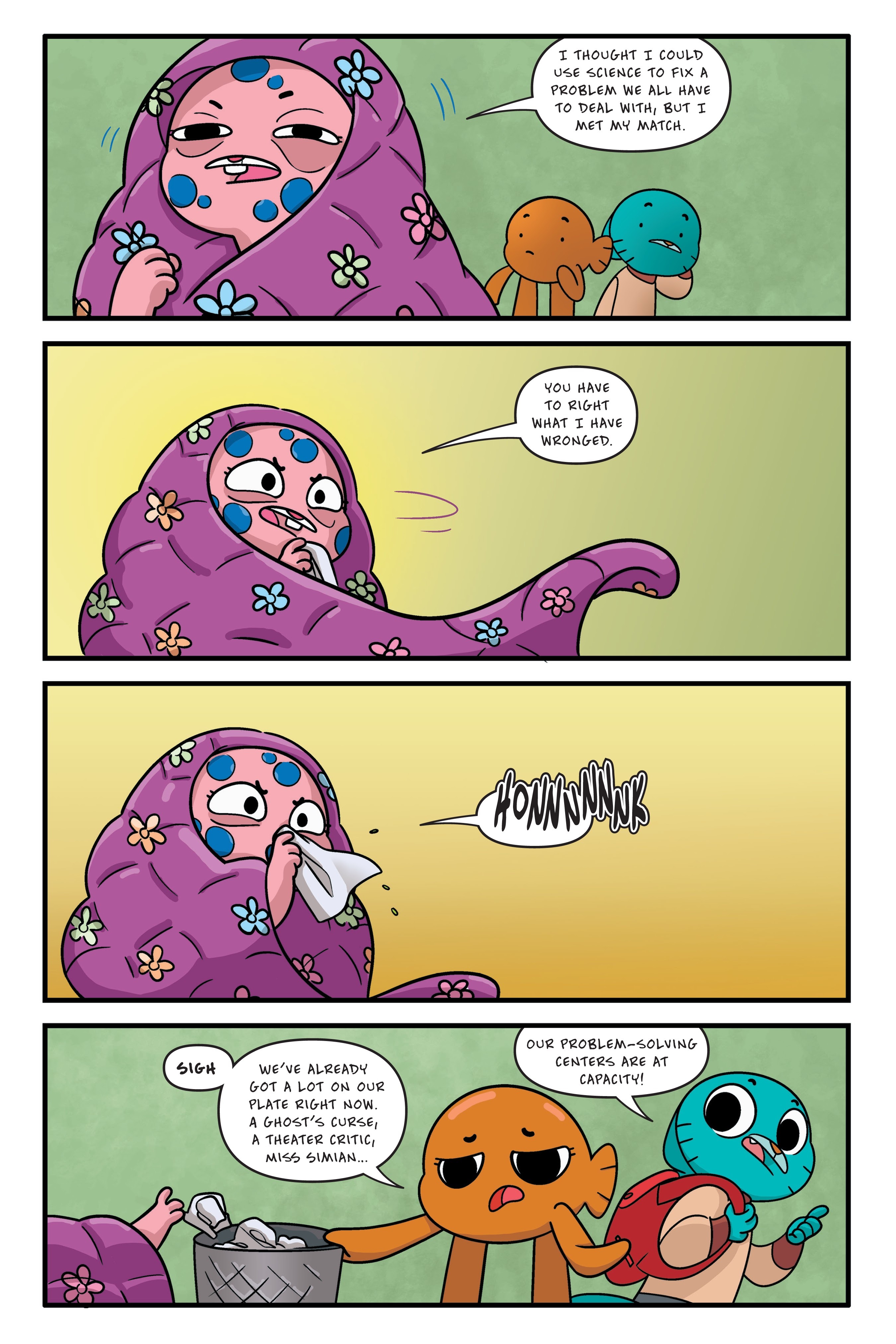 Read online The Amazing World of Gumball: Midsummer Nightmare comic -  Issue # TPB - 76