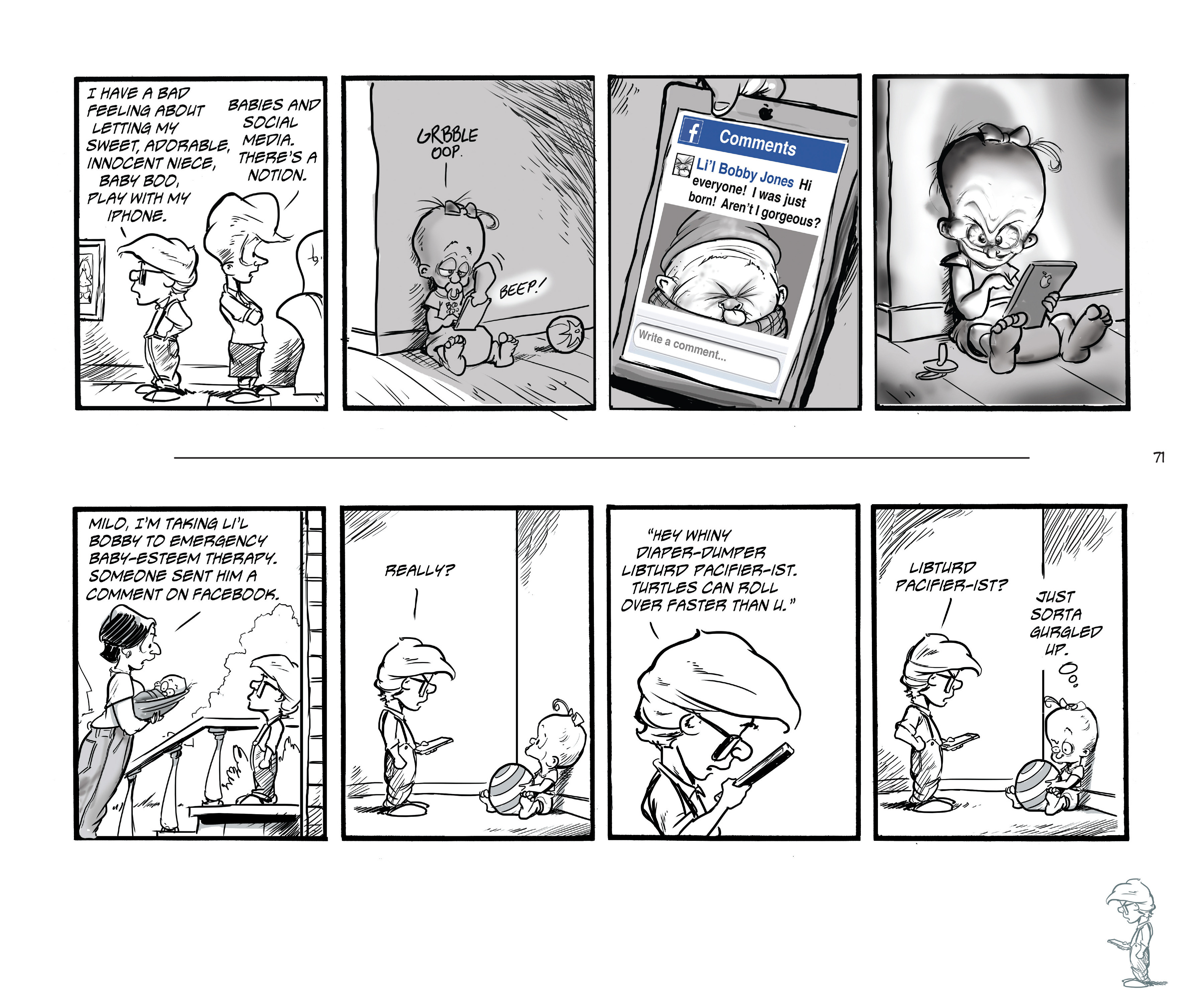 Read online Bloom County Episode XI: A New Hope comic -  Issue # Full - 73