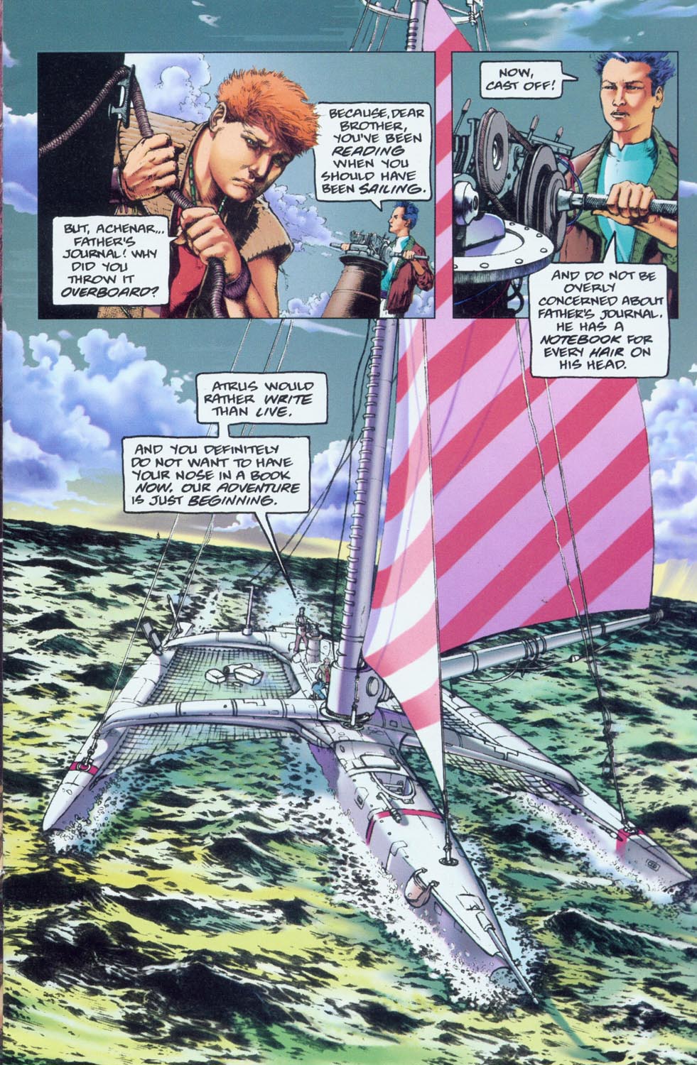 Read online Myst: The Book of the Black Ships comic -  Issue #1 - 9