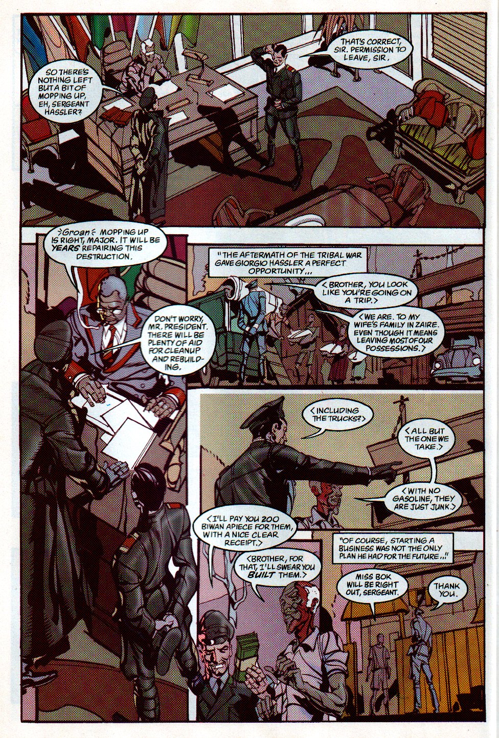 Read online John Jakes' Mulkon Empire comic -  Issue #1 - 14