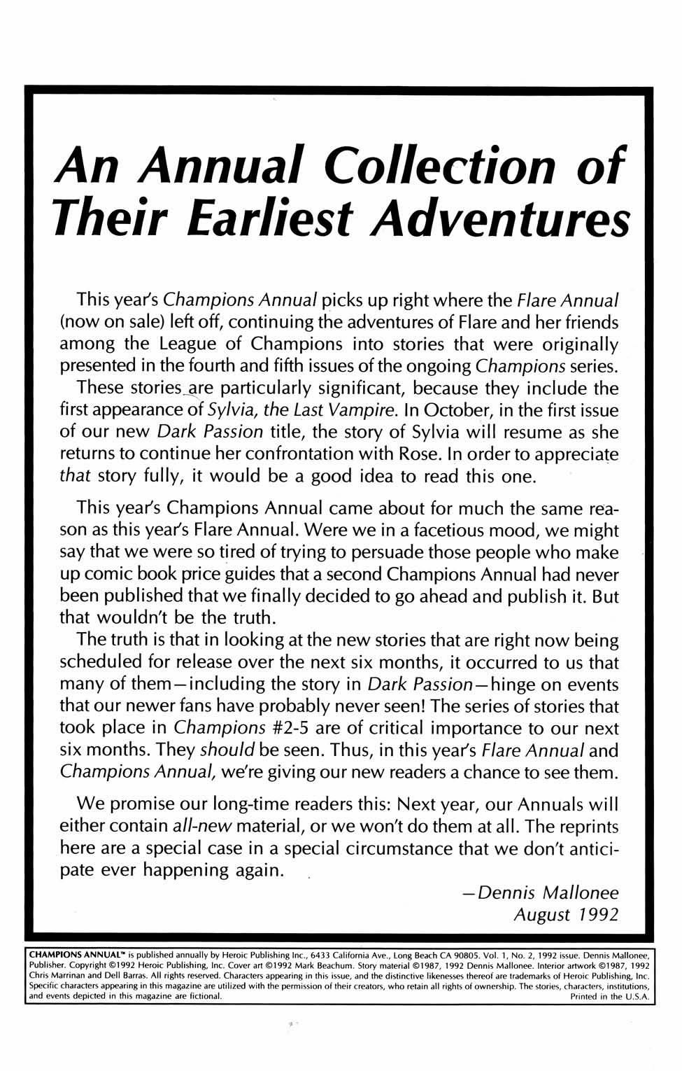 Read online Champions (1987) comic -  Issue # Annual 2 - 2