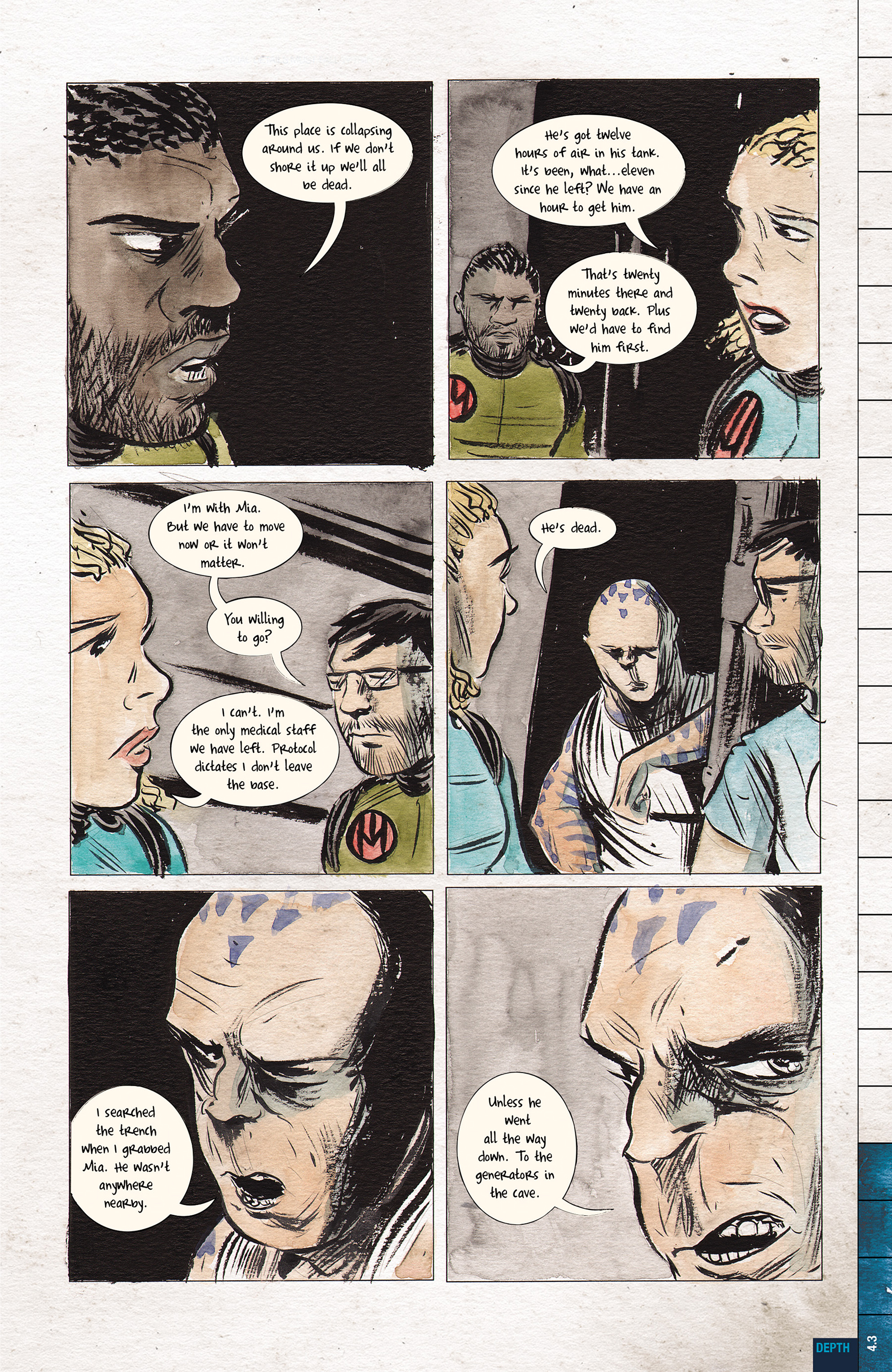 Read online Dept. H comic -  Issue #4 - 5