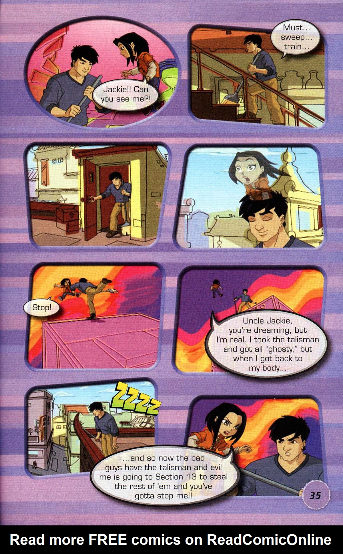 Read online Jackie Chan Adventures comic -  Issue # TPB 3 - 36