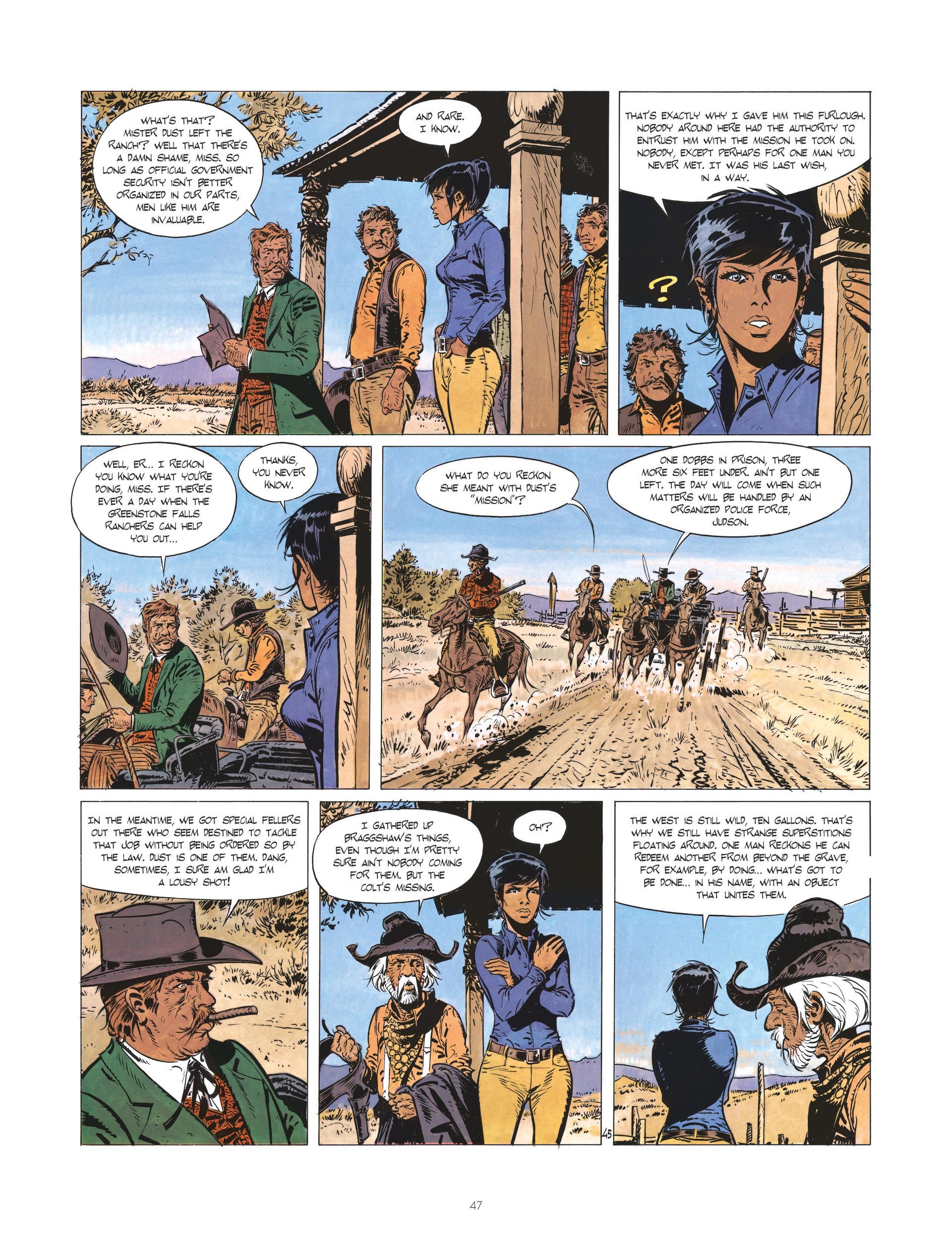 Read online Comanche comic -  Issue #3 - 47